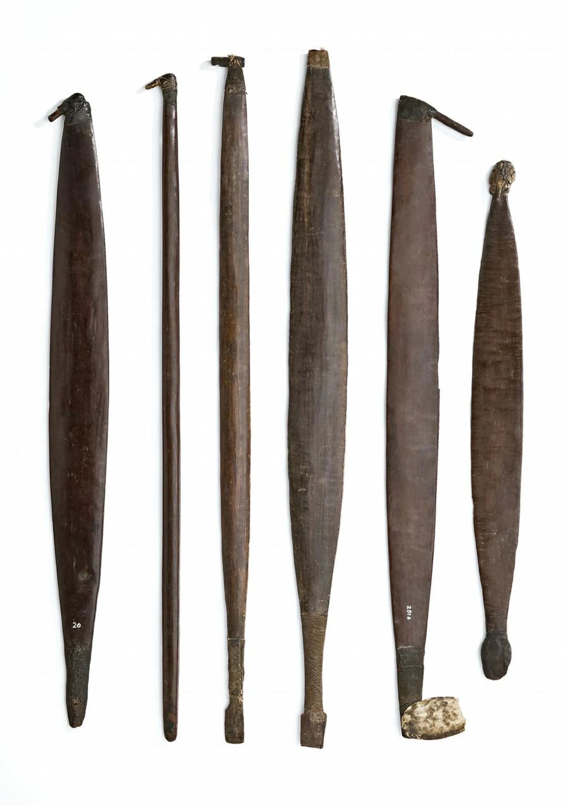 A COLLECTION OF SPEARTHROWERS