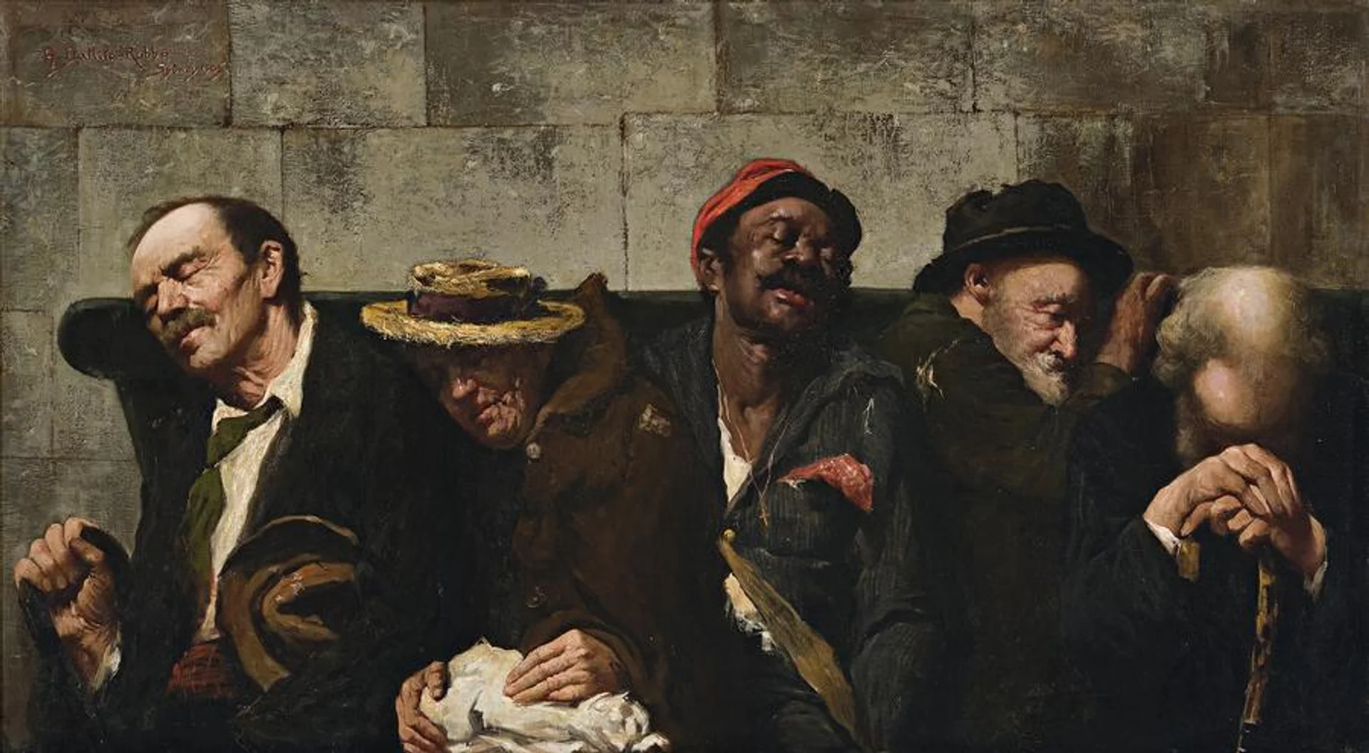 POVERTY MAKES STRANGE BEDFELLOWS