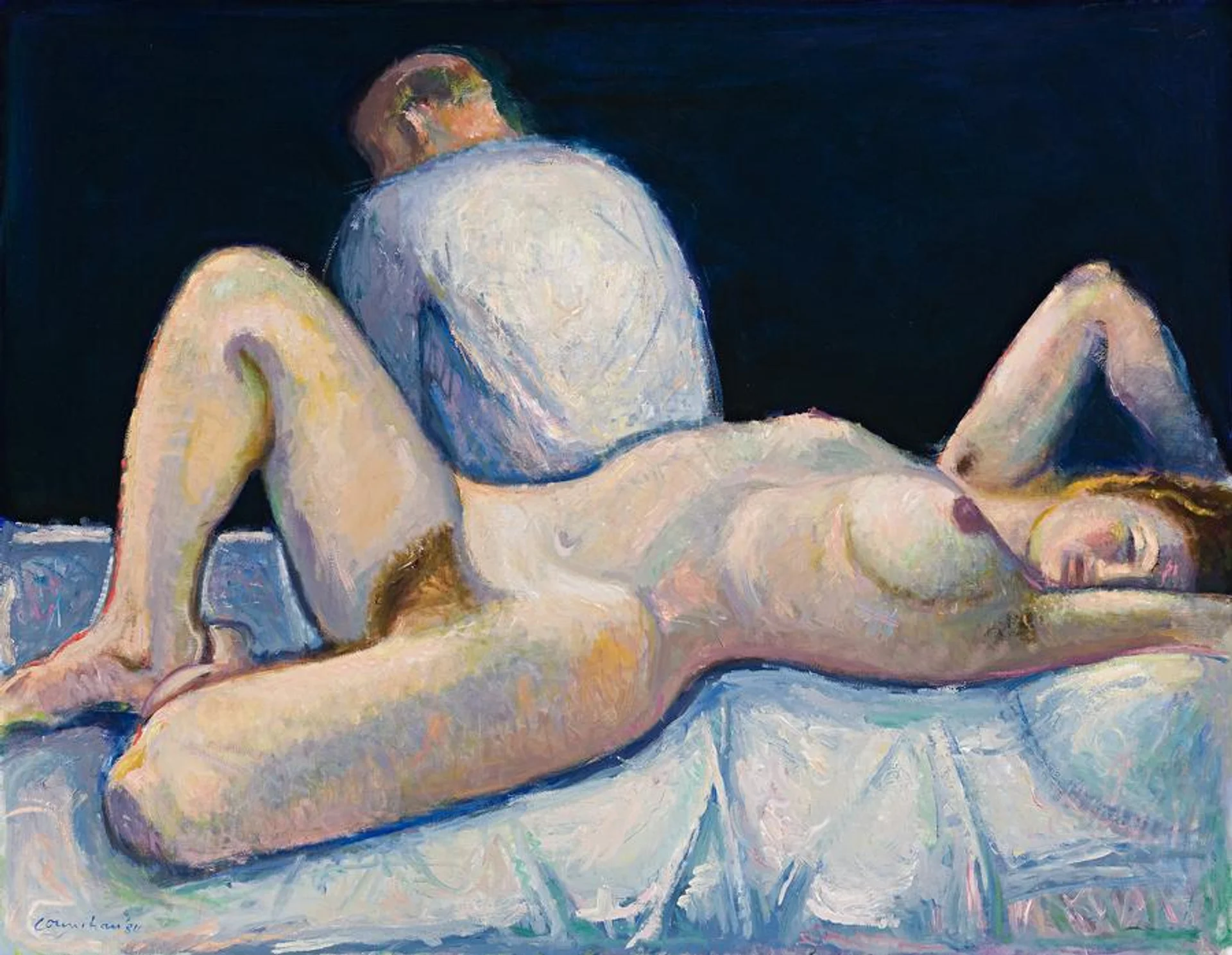 WOMAN AND MAN