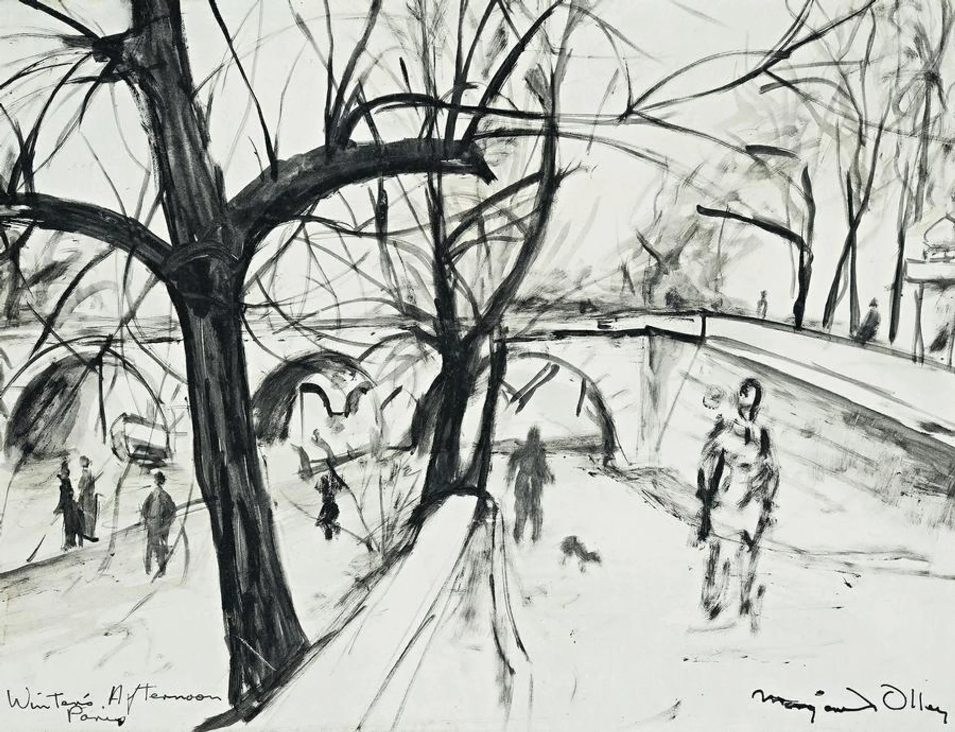 WINTER AFTERNOON, PARIS