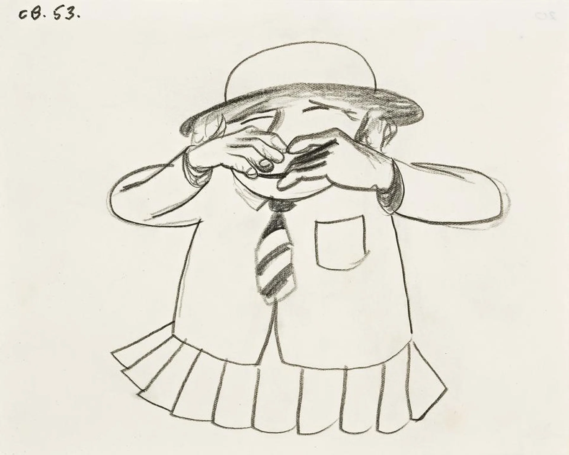 CRYING SCHOOLGIRL