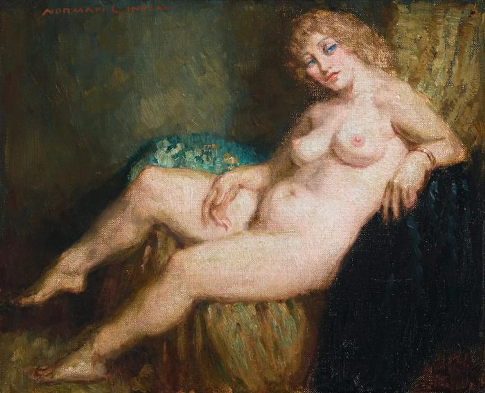 RECLINING NUDE, GLORIA