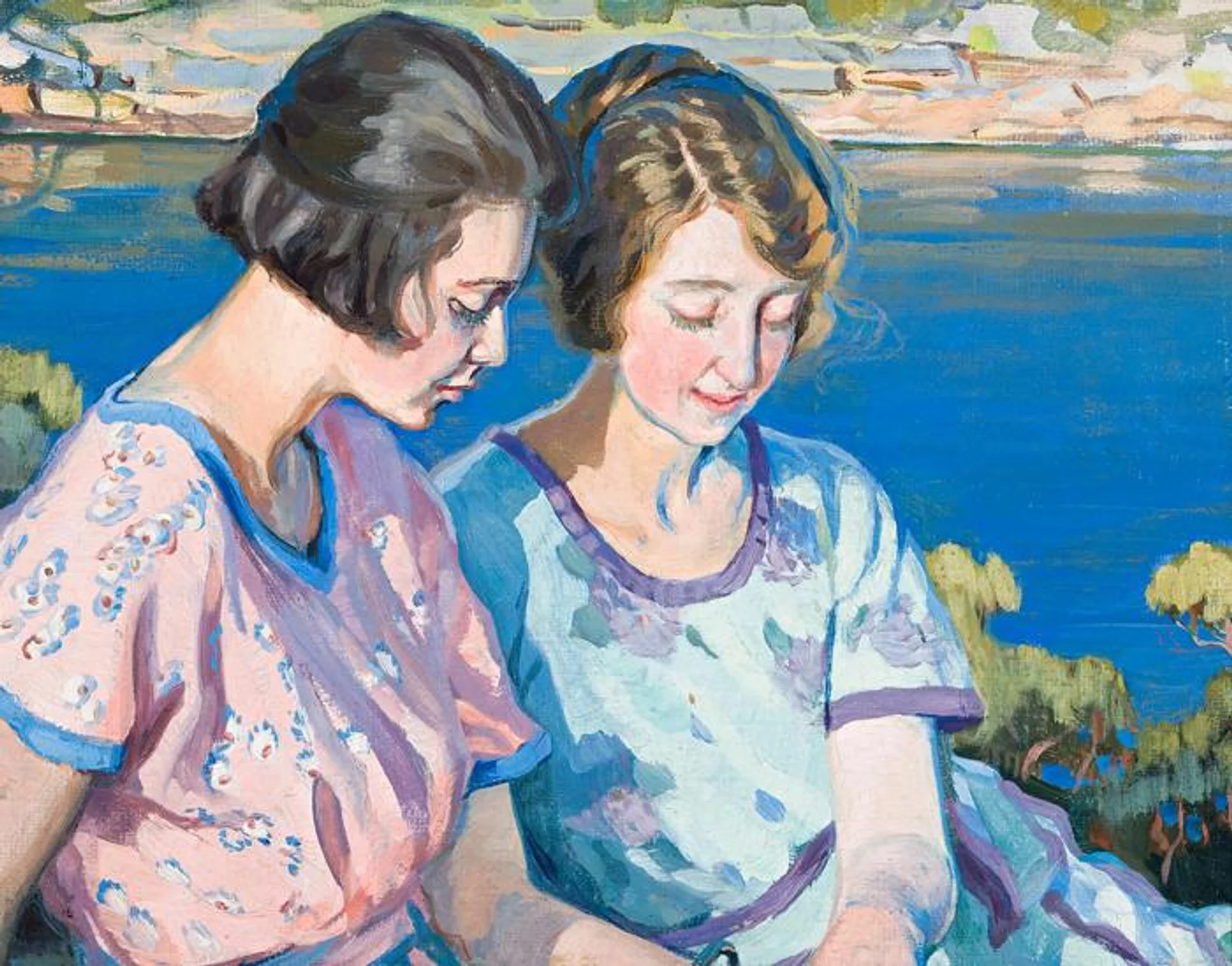SYLVIA AND FRIEND AT MOSMAN