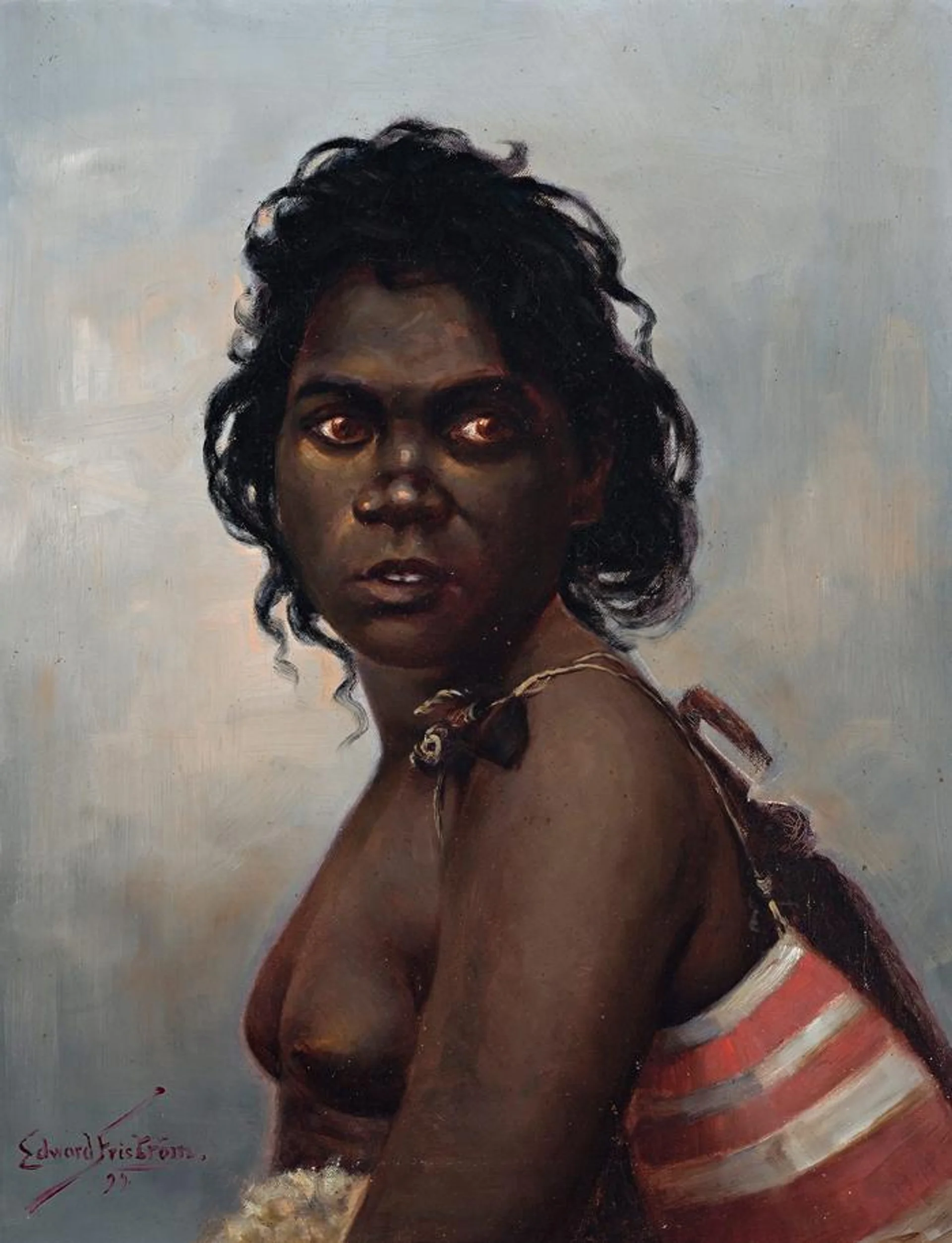 ABORIGINAL WOMAN, QUEENSLAND