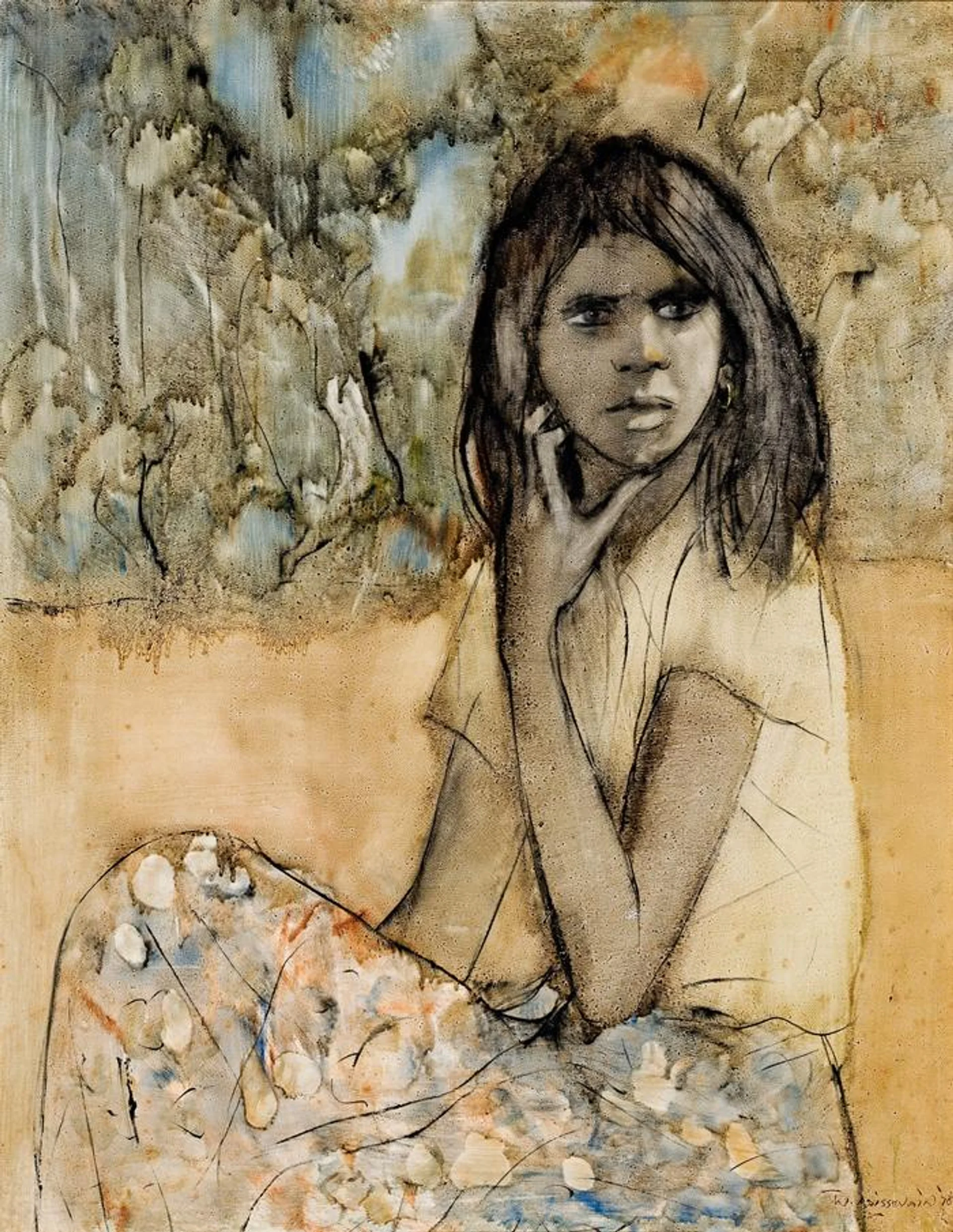 SEATED WOMAN