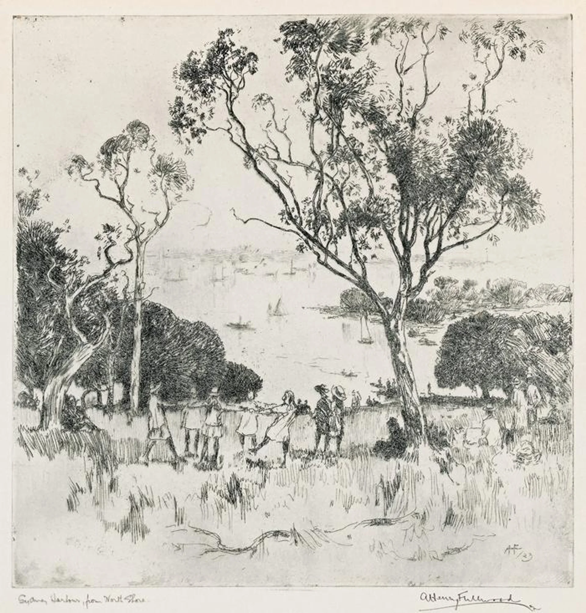 SYDNEY HARBOUR, FROM NORTH SHORE