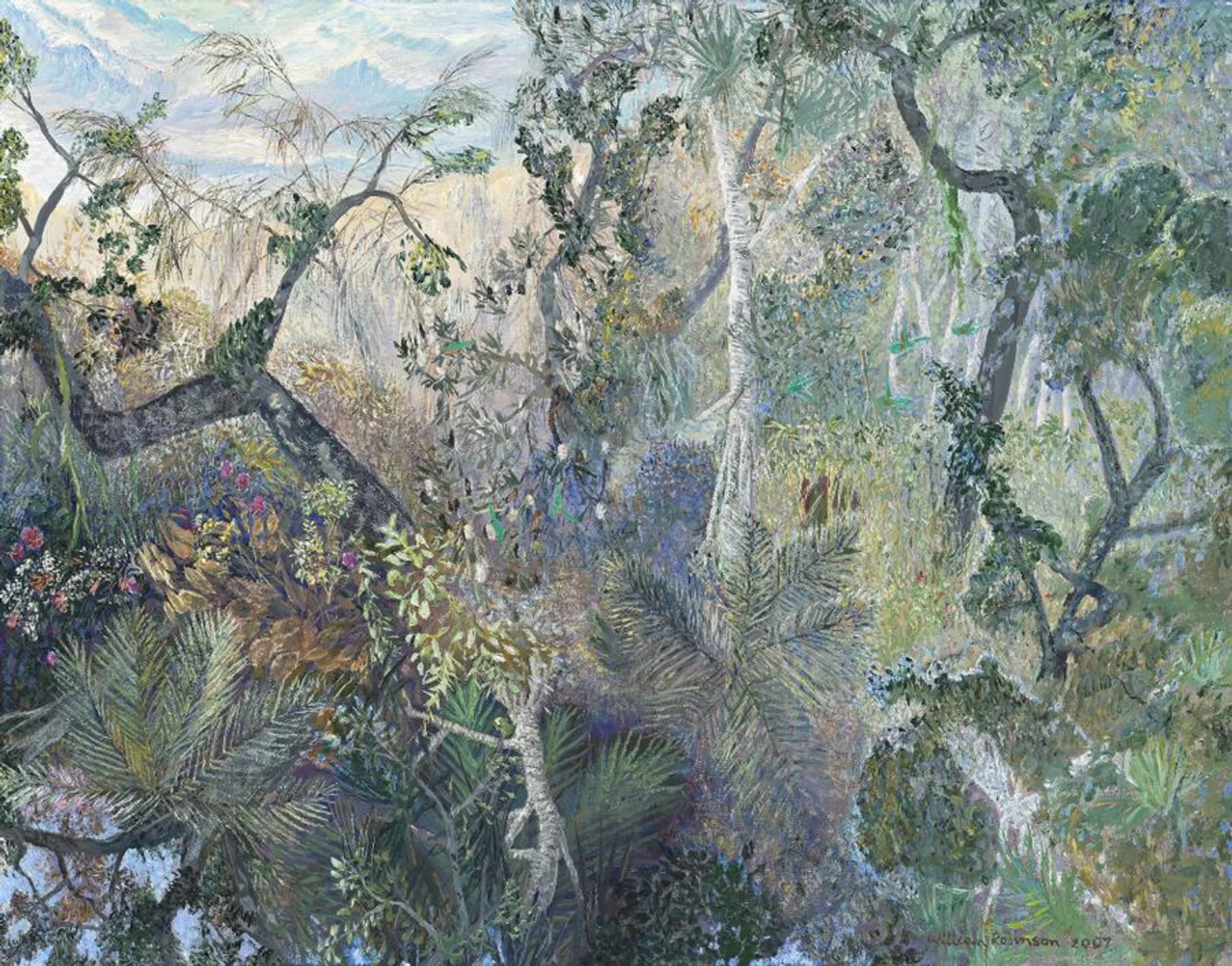 FOREST AND TURQUOISE SEA