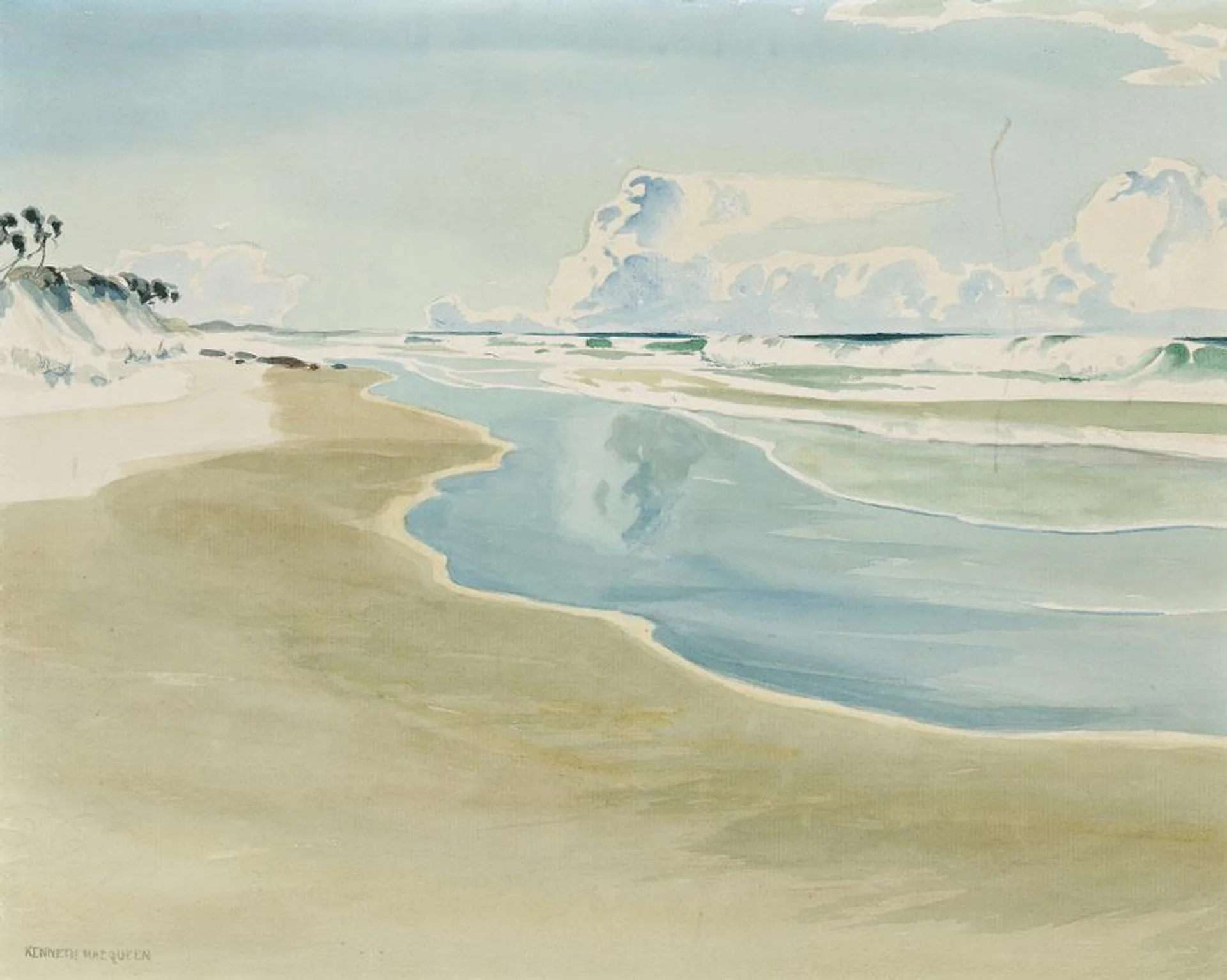 BEACH SCENE
