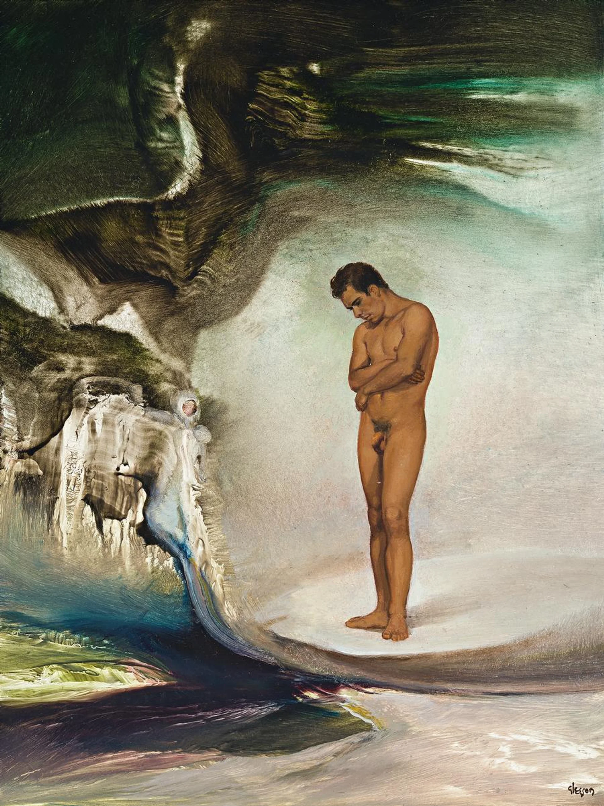 STANDING FIGURE IN PSYCHOSCAPE