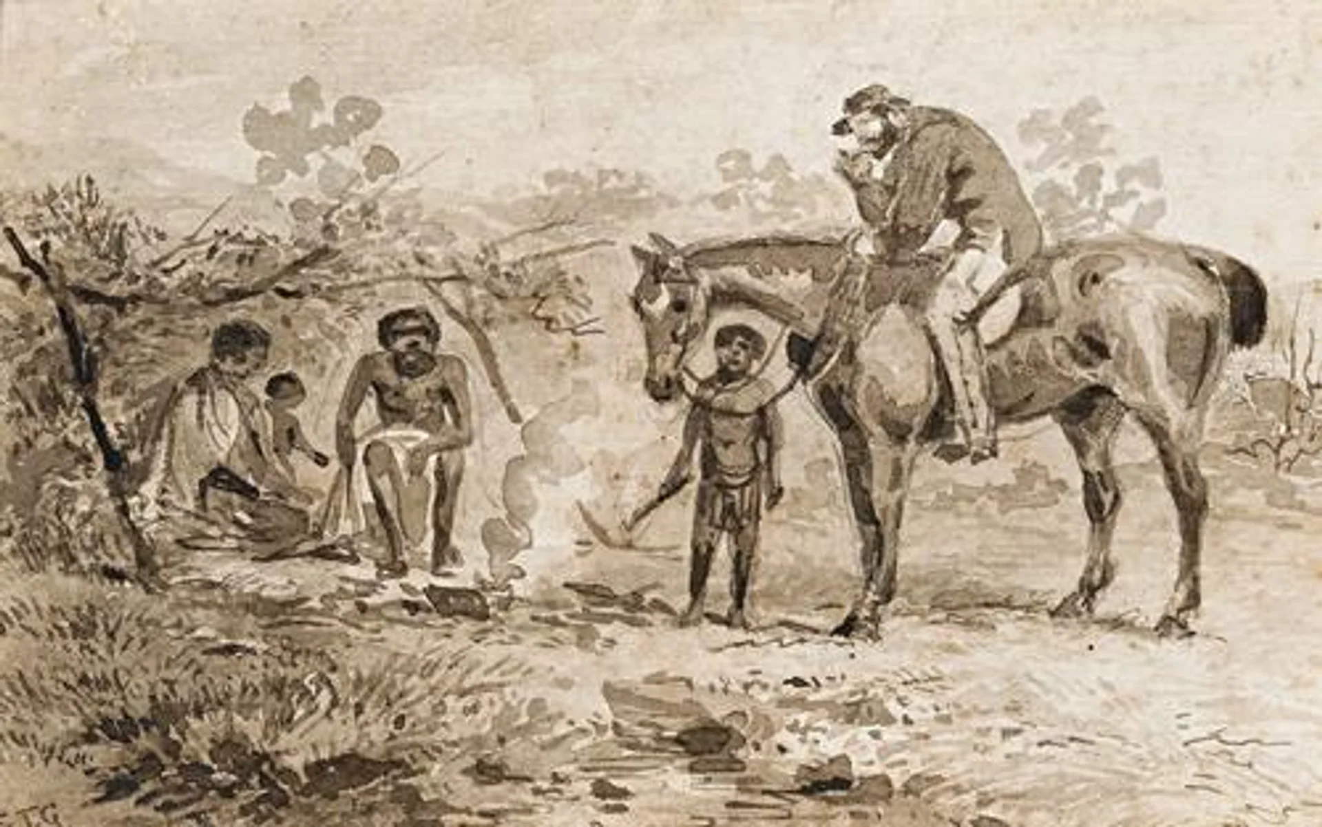 ABORIGINAL CAMPFIRE