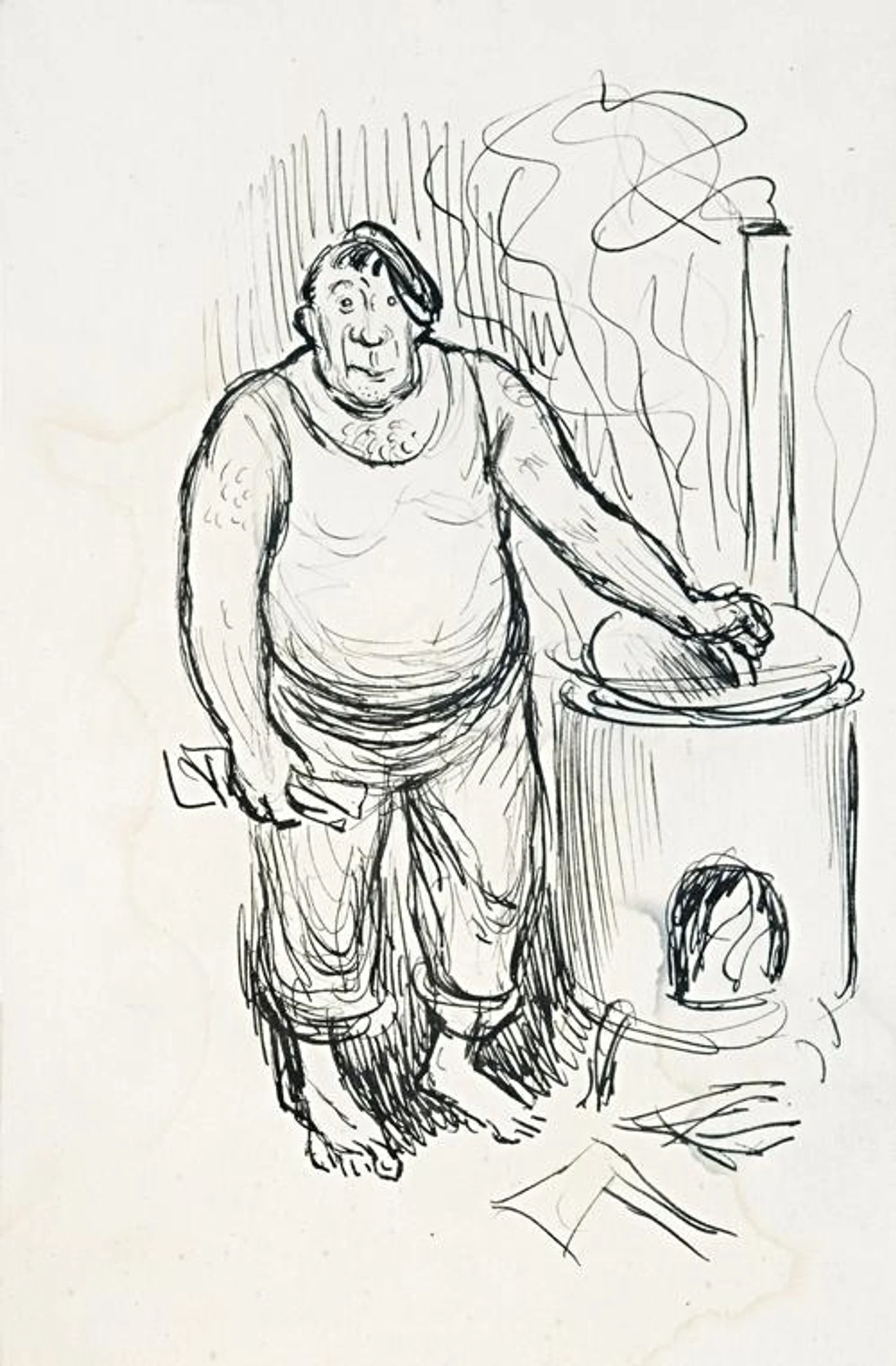 GROUP OF SIX FIGURE STUDIES