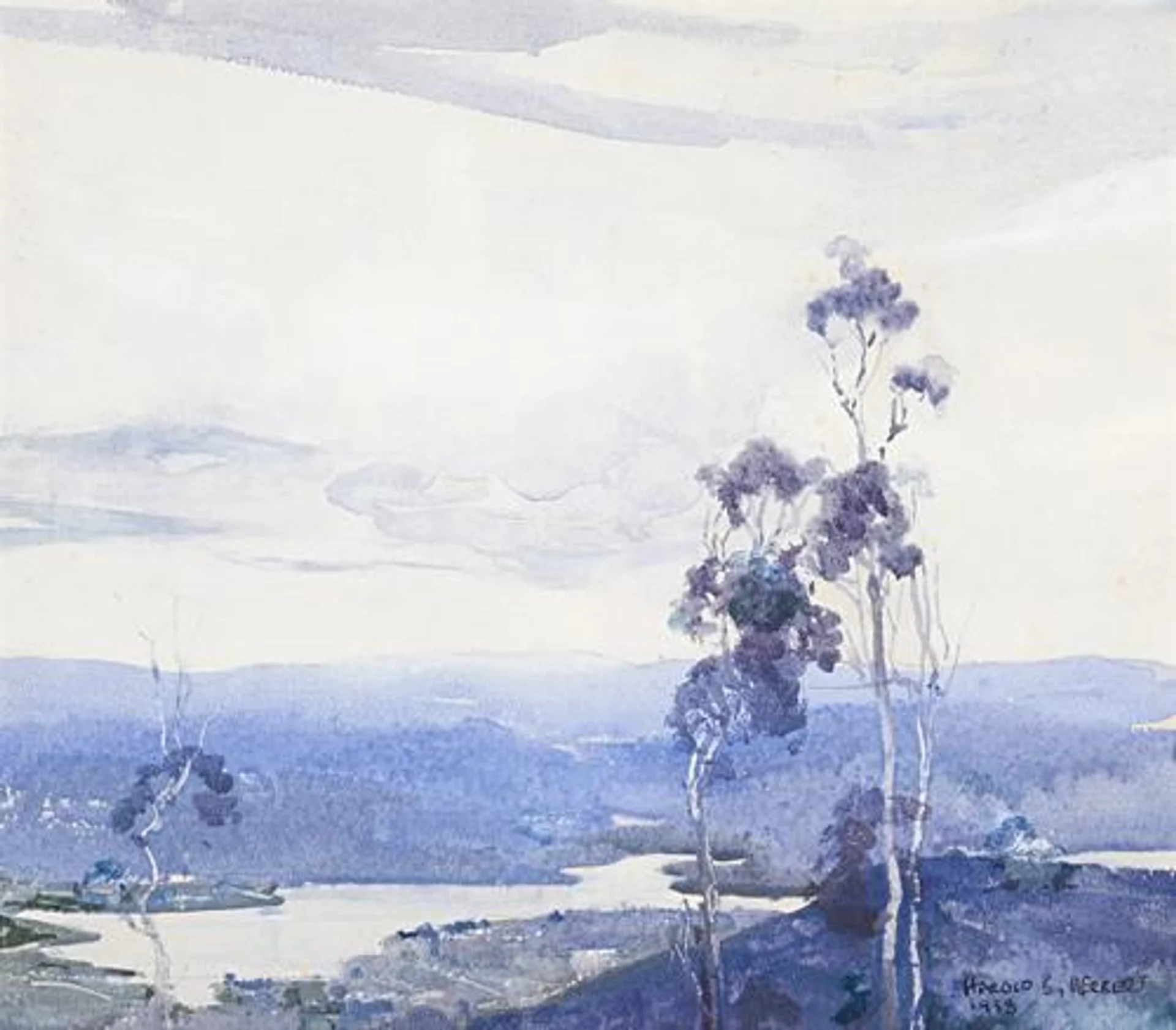 WINTER LANDSCAPE, KIEWA VALLEY