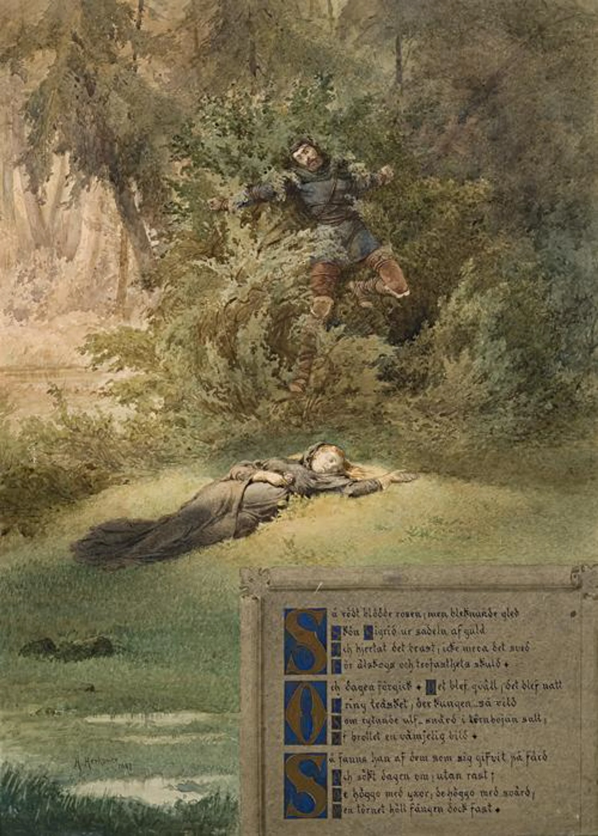 THE SLEEPING MAIDEN