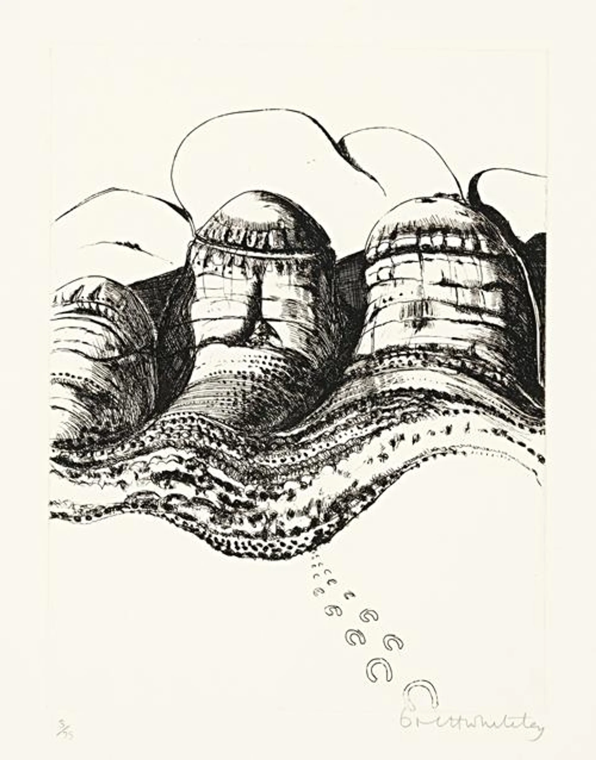 MOUNT OLGA (FROM THE NATIVE ROSE SUITE)