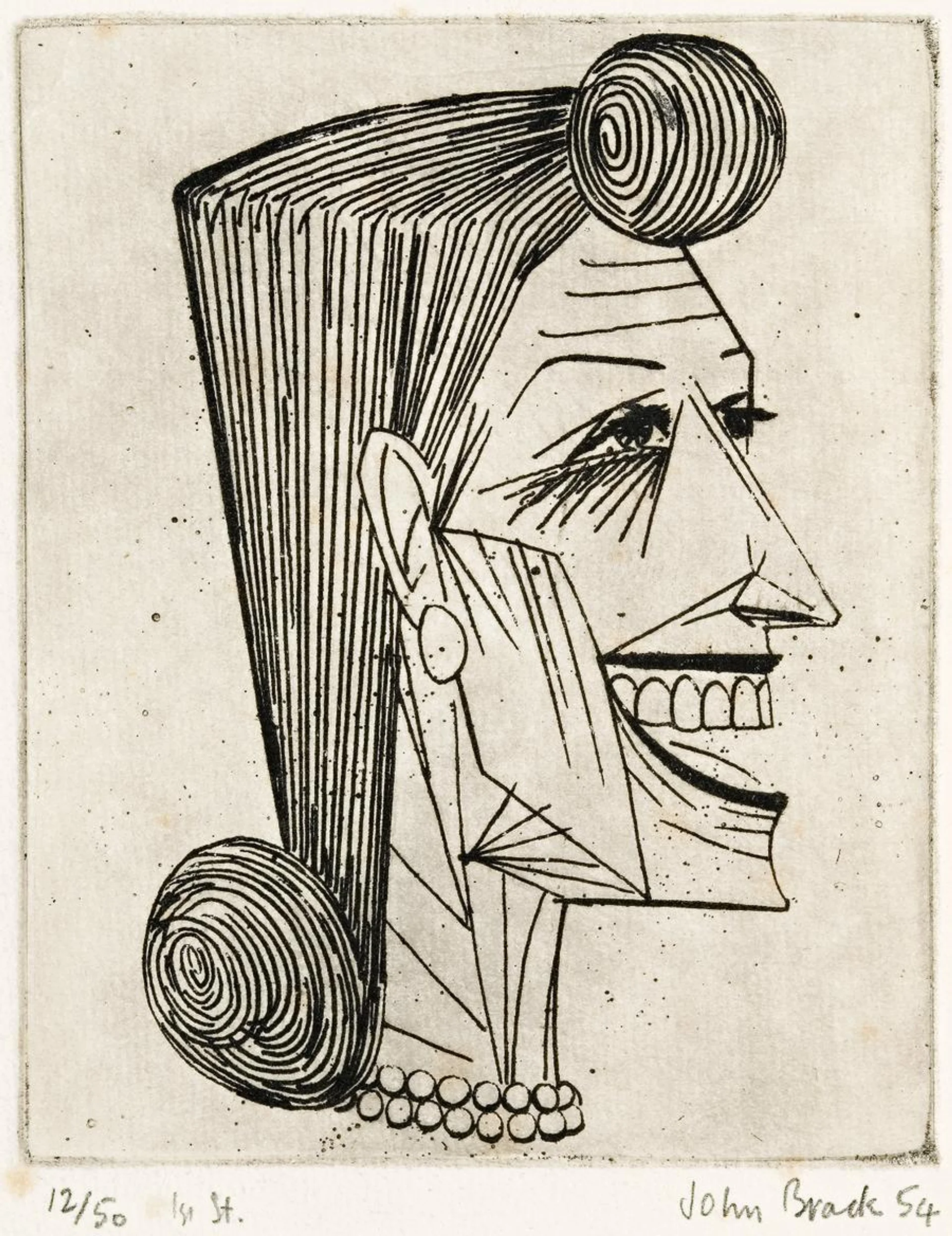 HEAD OF A WOMAN