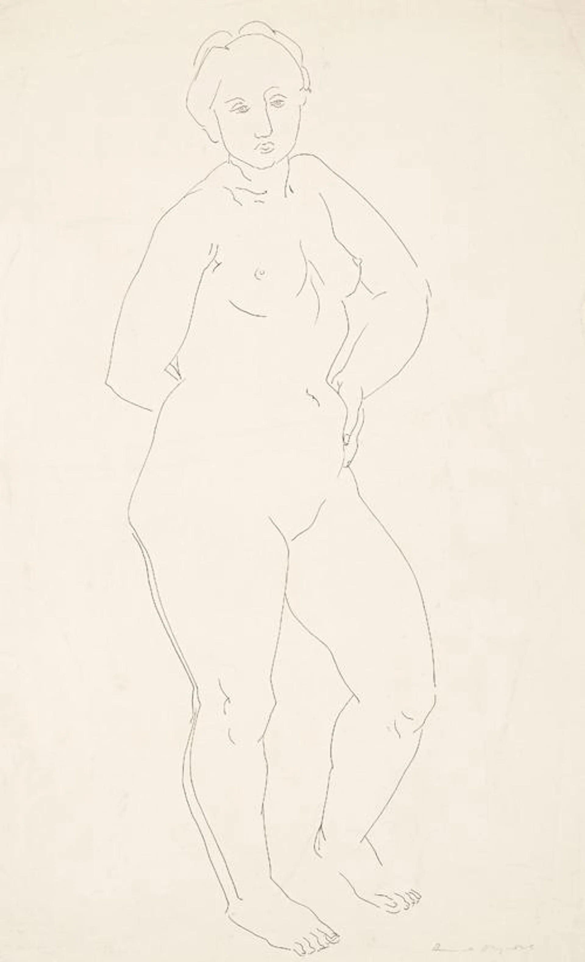 STANDING NUDE
