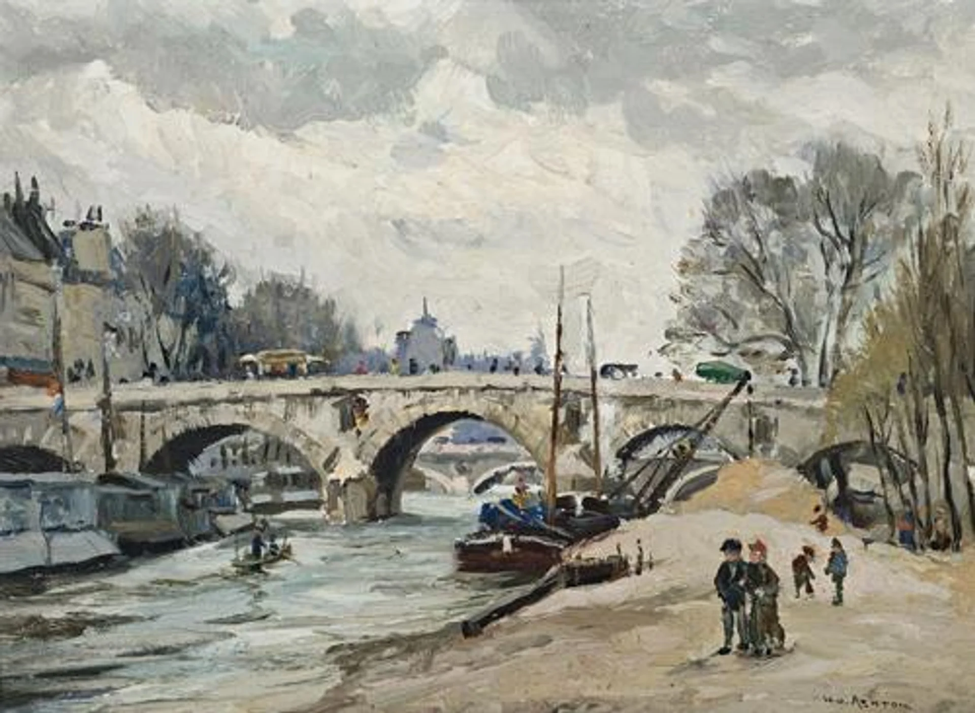 ON THE RIVER SEINE