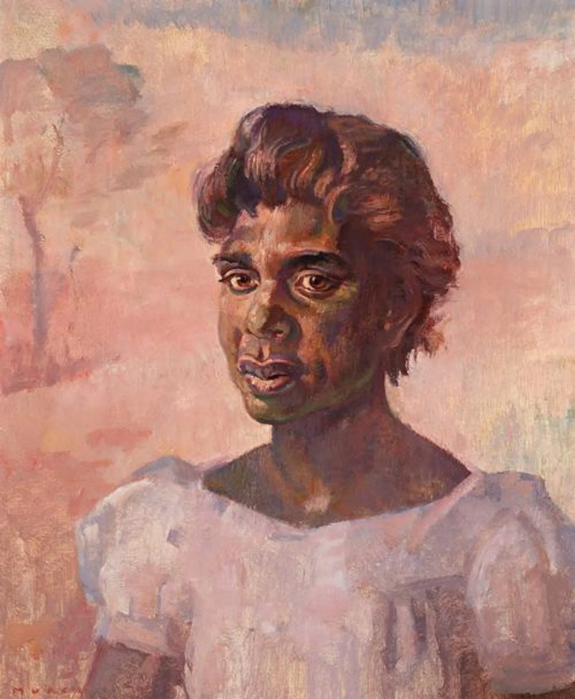 JUDITH TEBBORA, DAUGHTER OF VERONICA, PITJANDJARA TRIBE, HERMANNSBURG