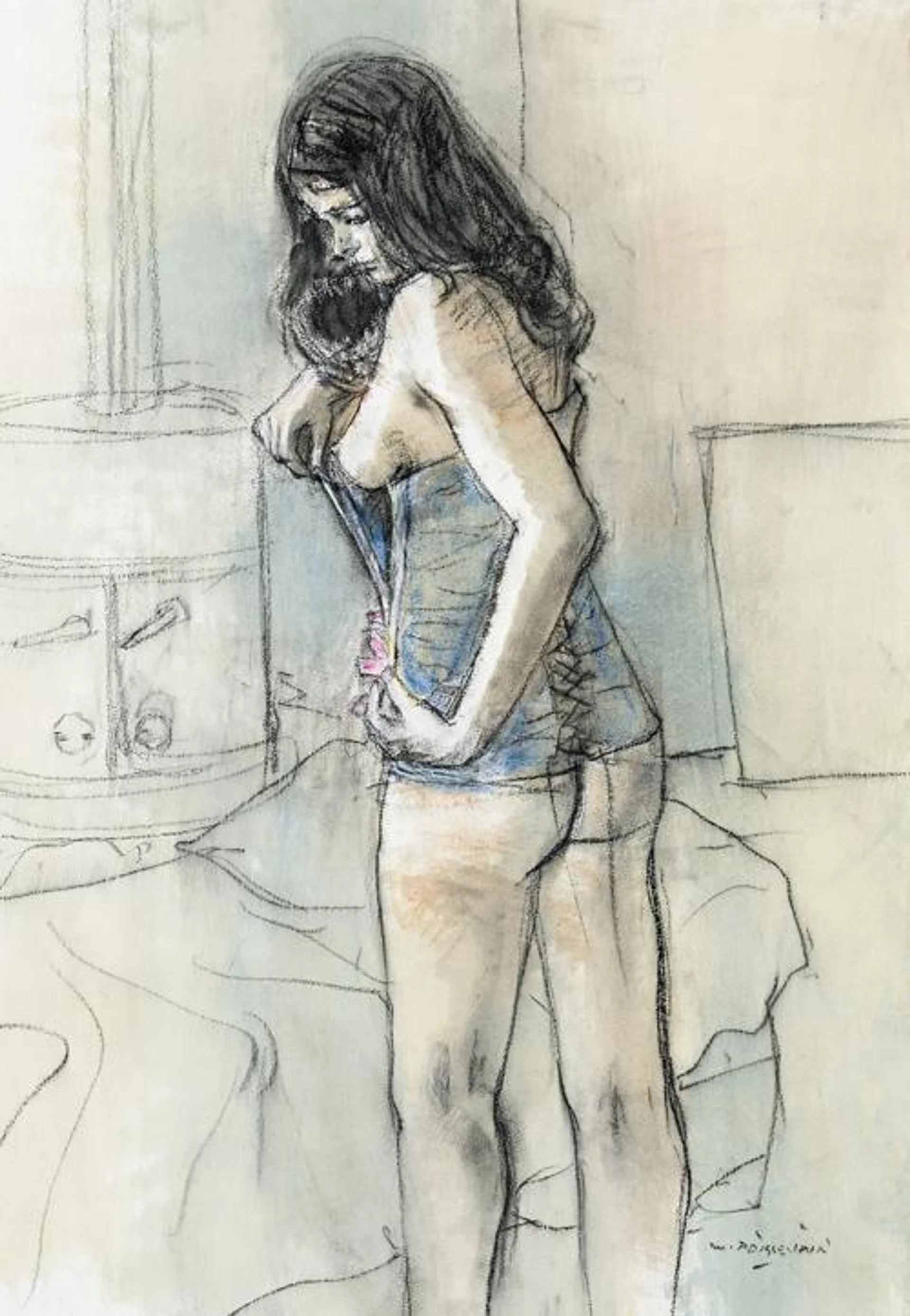 NUDE WITH BODICE