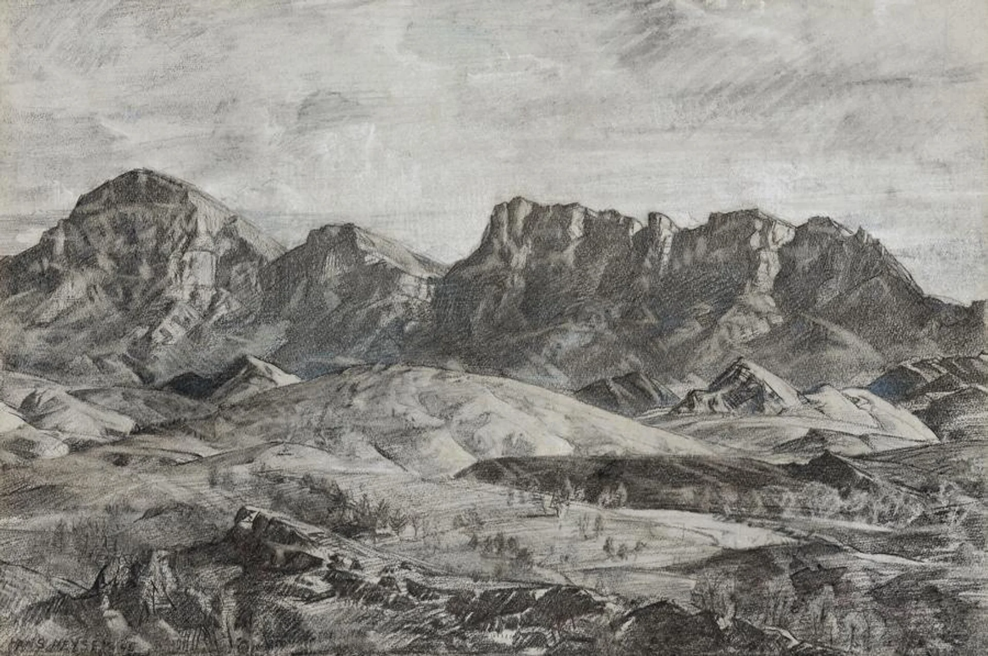RAMPARTS OF WILPENA RANGE