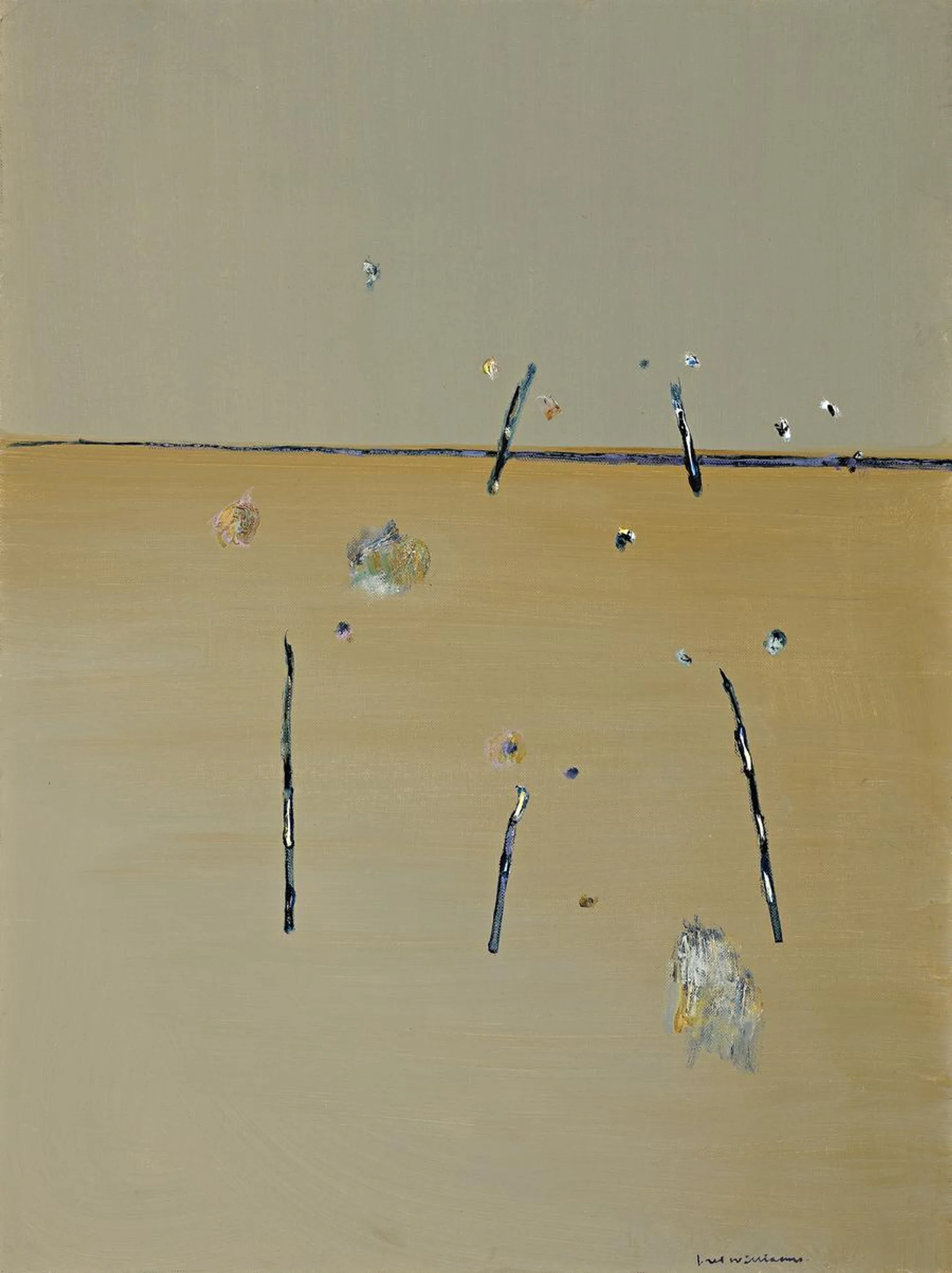 GUM TREES IN A LANDSCAPE IV