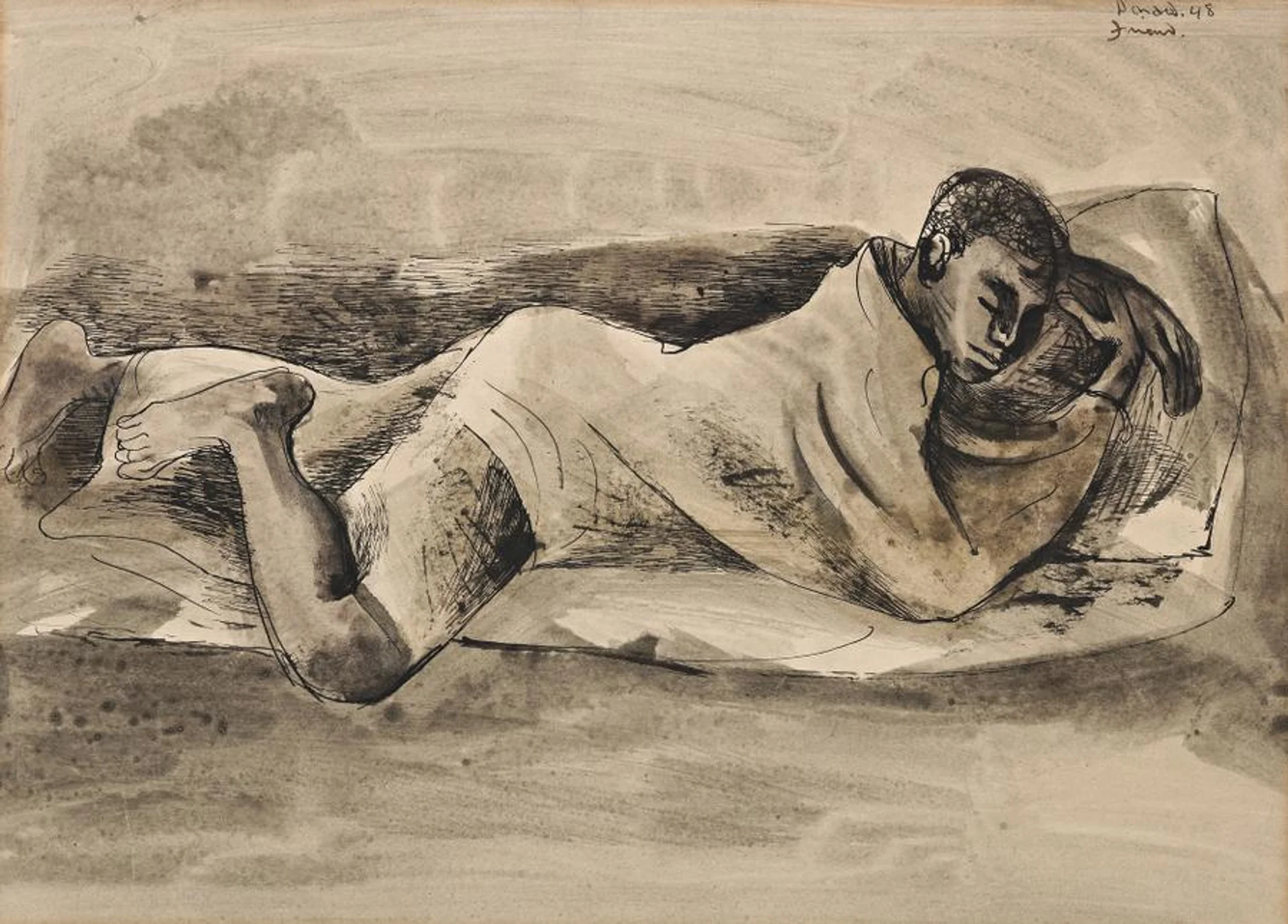 BOY RESTING