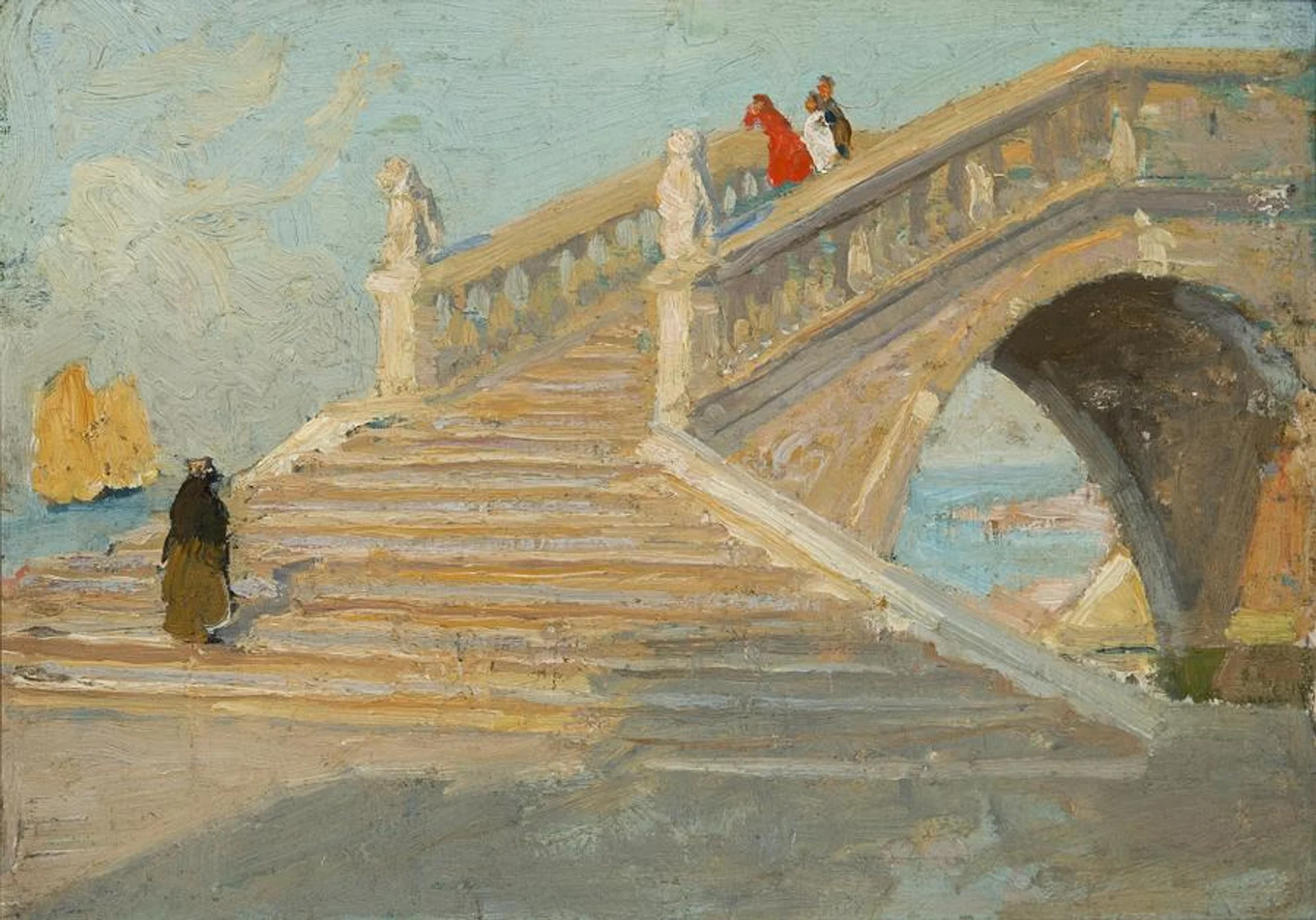 BRIDGE OVER RIVA DEGLI SCHIAVONI, VENICE