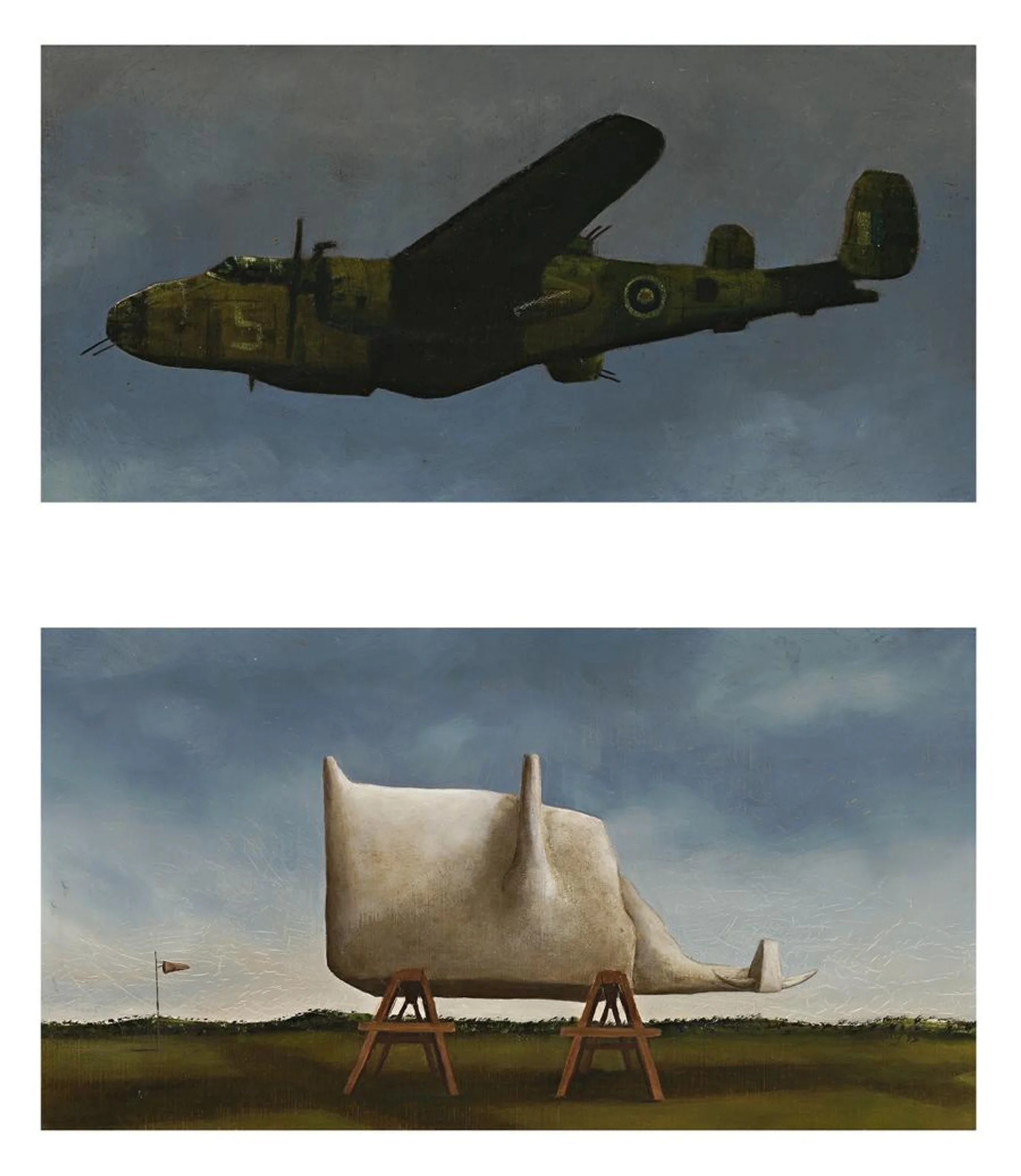 DOBELL’S COW AND MITCHELL BOMBER II