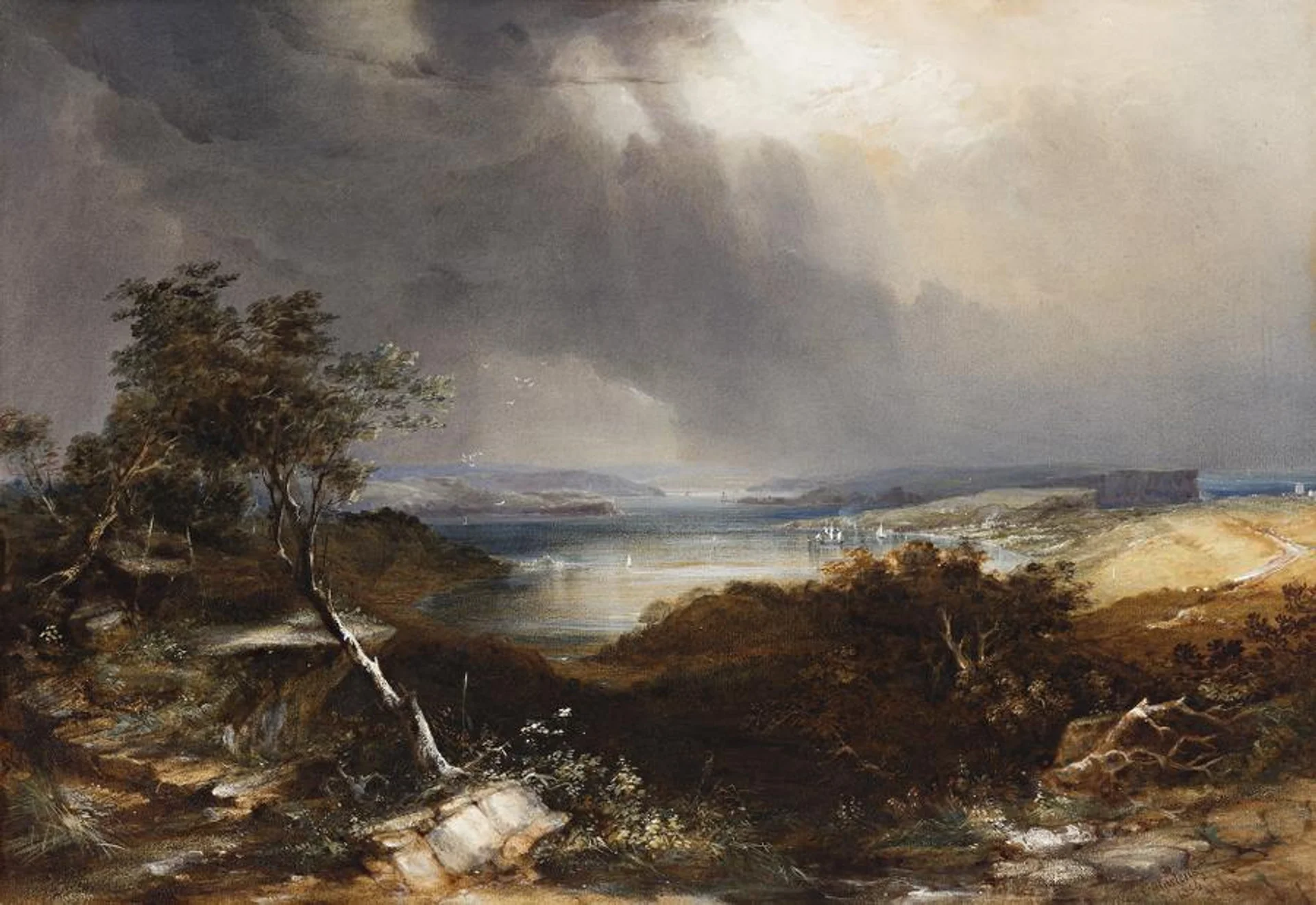 STORM OVER NORTH HEAD