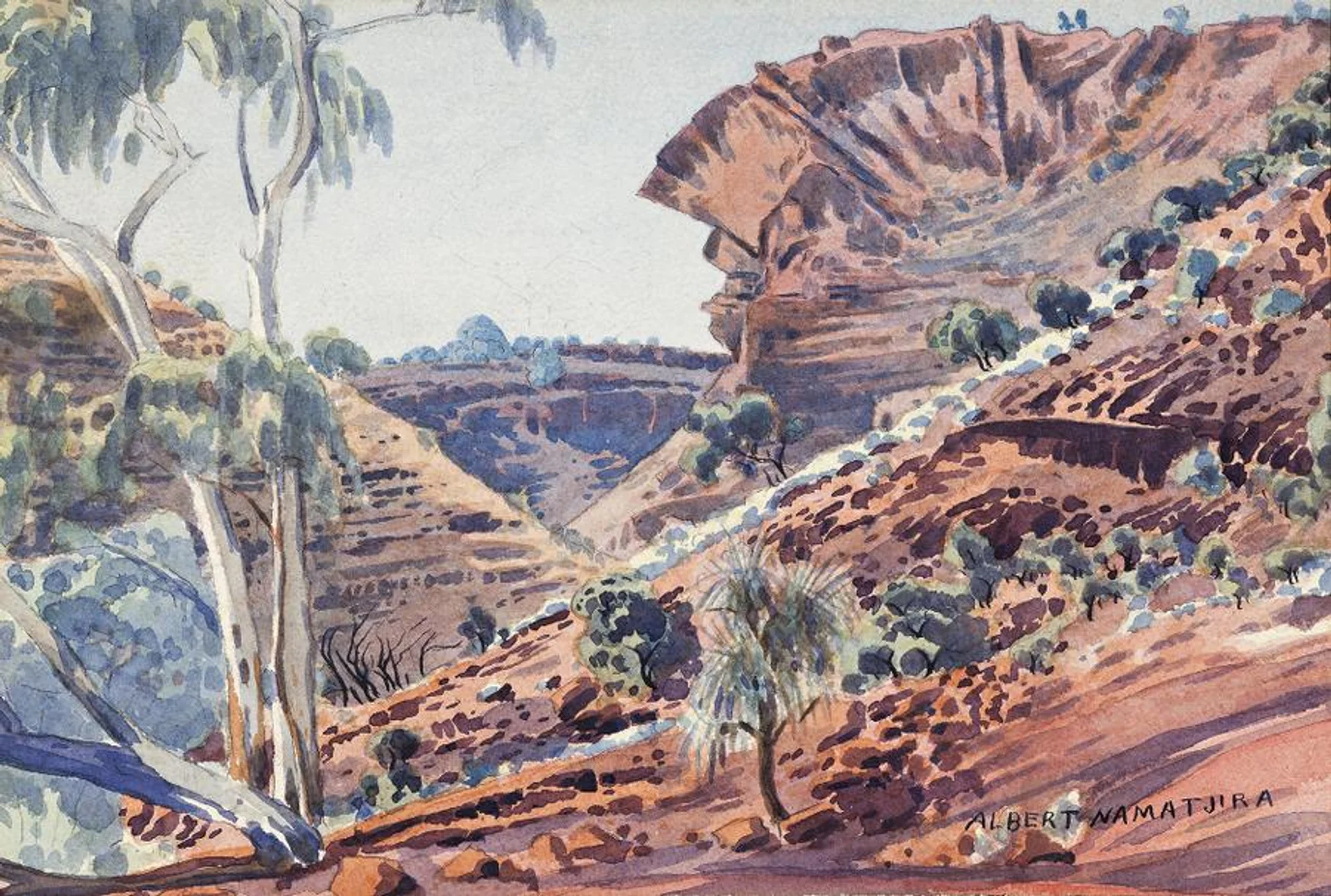 MACDONNELL RANGES, CENTRAL AUSTRALIA