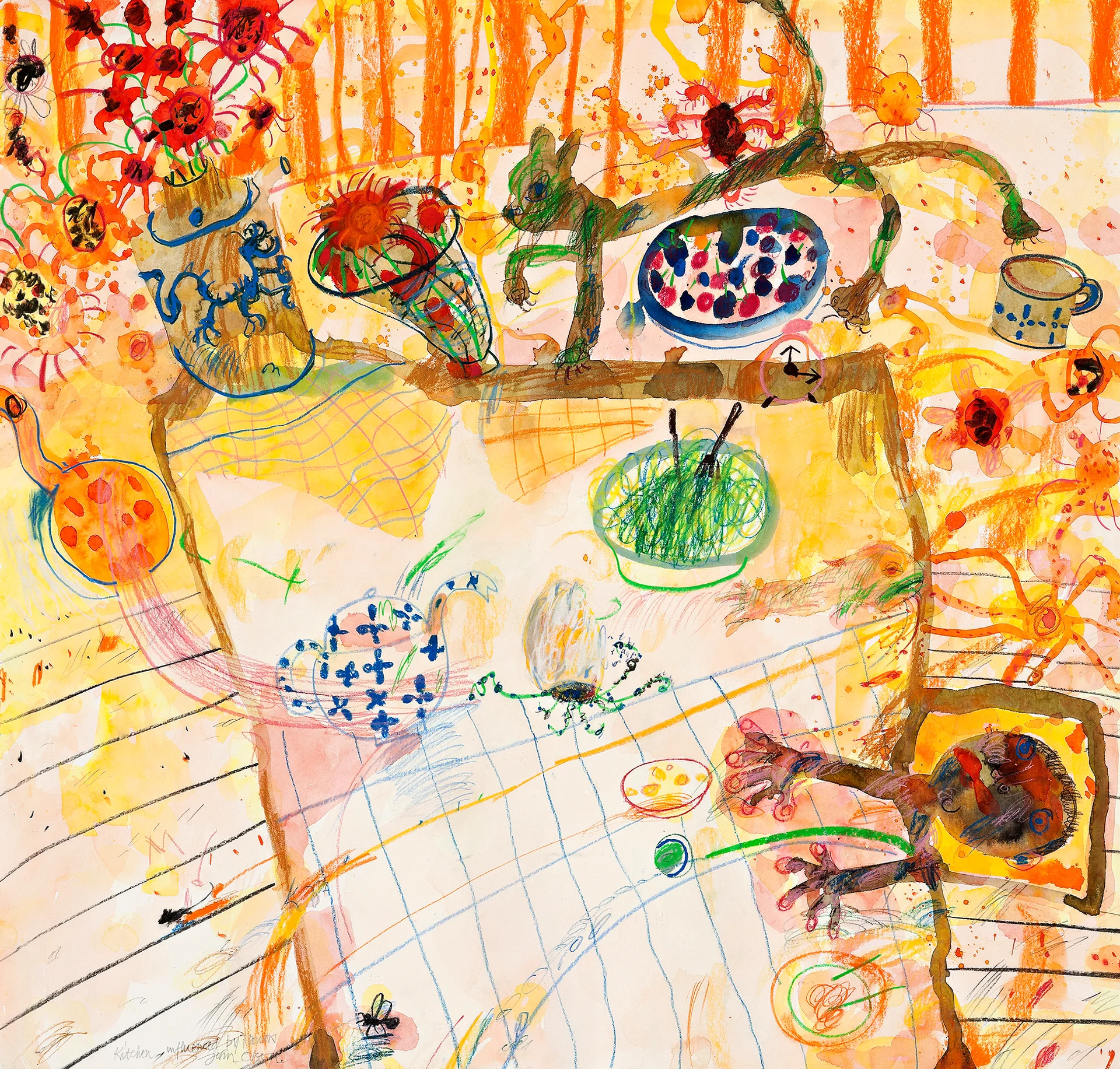 KITCHEN, INFLUENCED BY FLOWERS