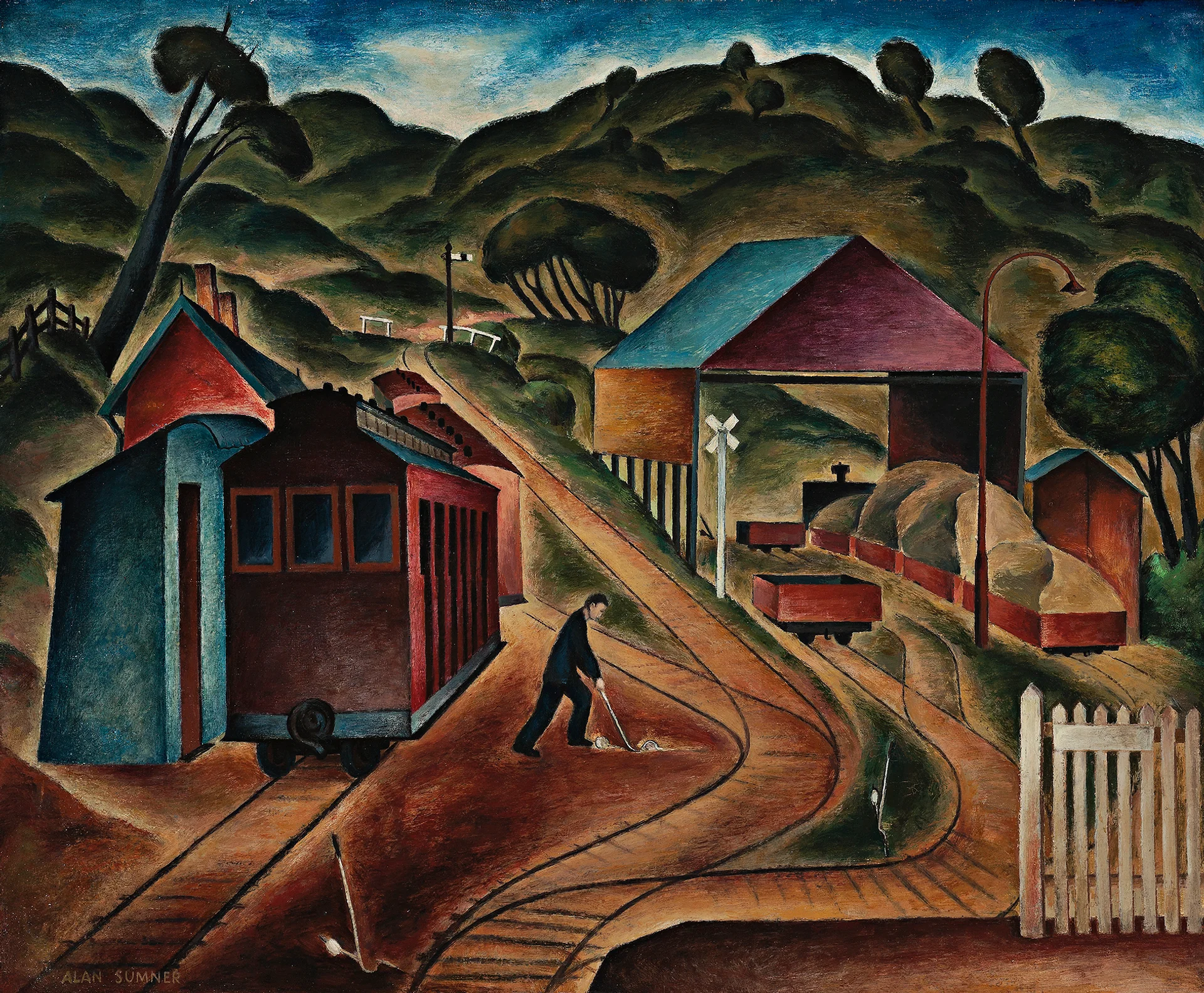 HILL TRAIN TERMINUS FERNTREE GULLY