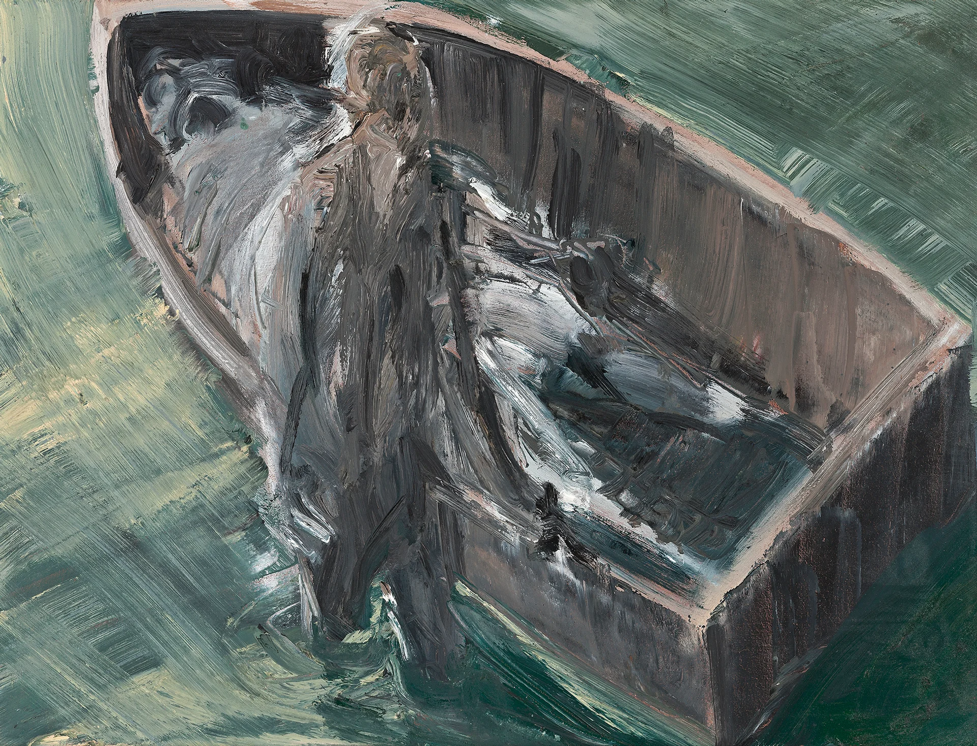 FIGURES AND BOAT