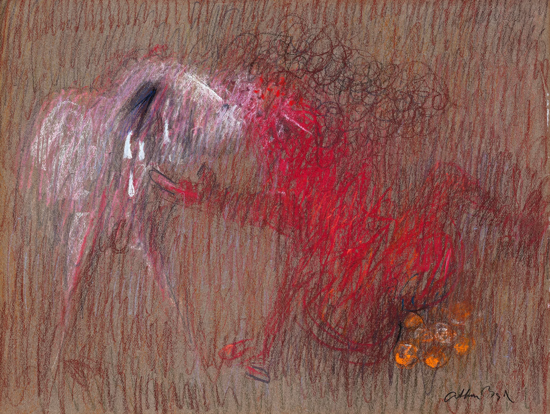 ST FRANCIS WITH THE WOLF I, c.1964 – 65