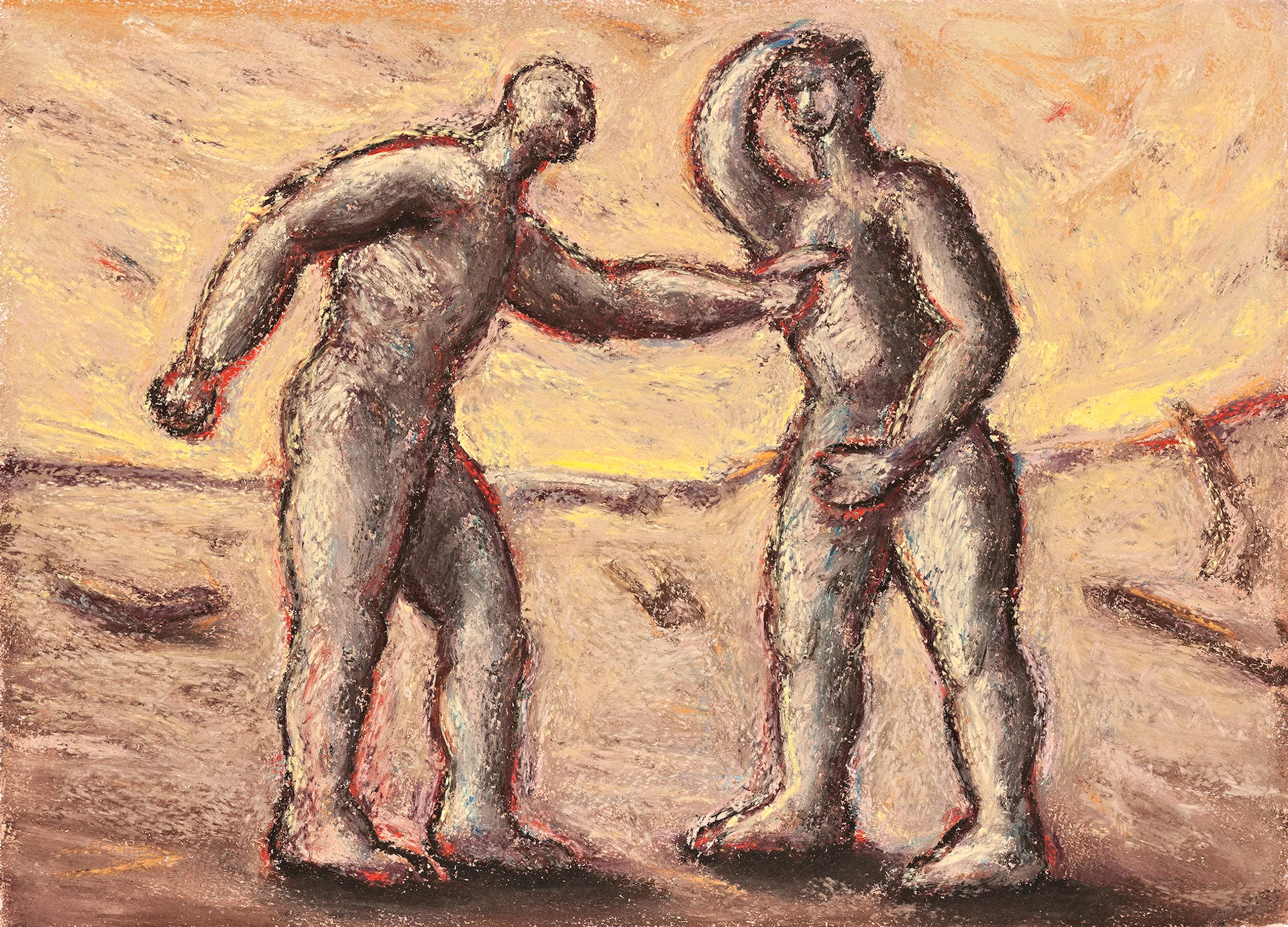 DRAWING (TWO FIGURES)