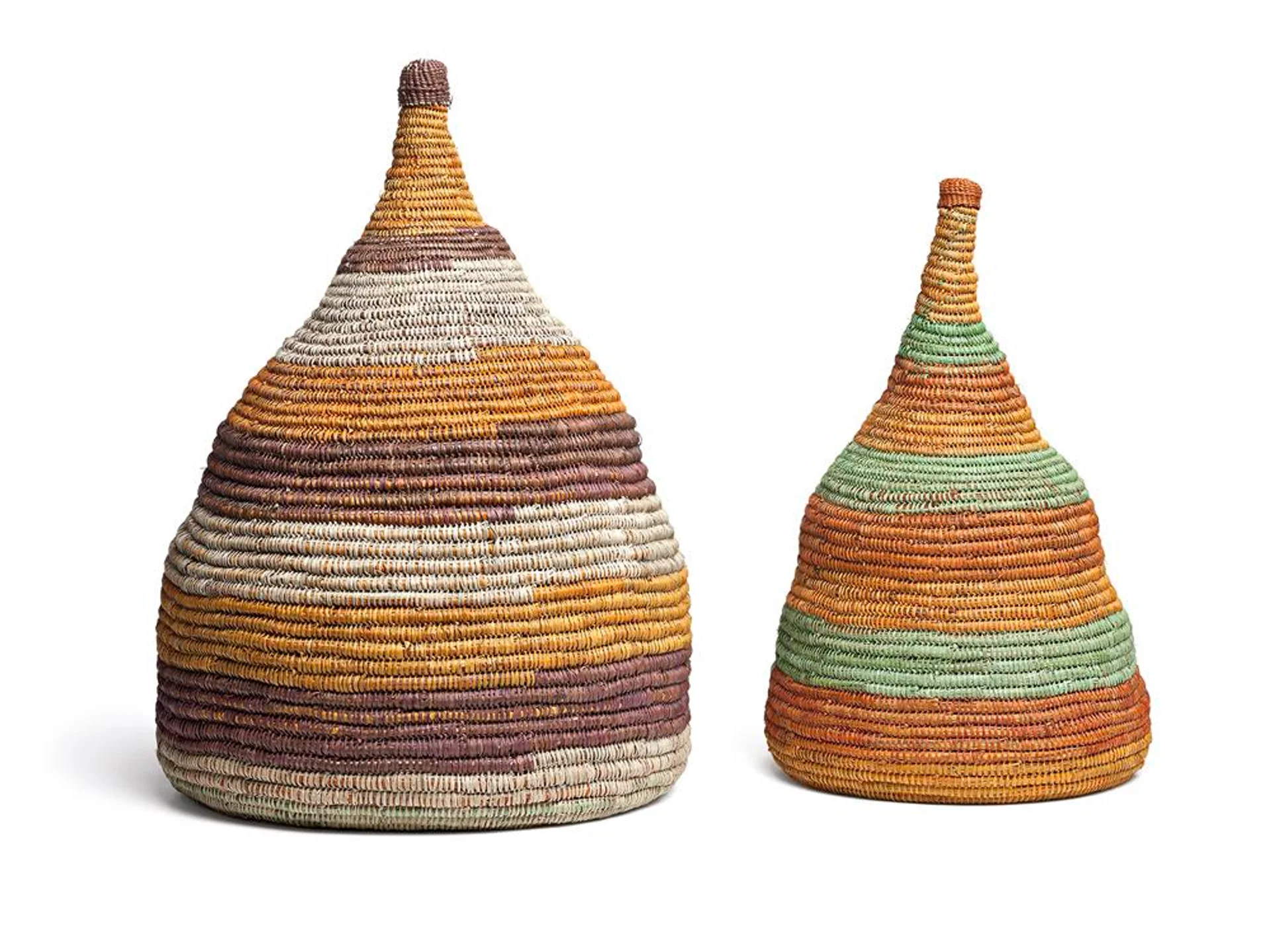 A PAIR OF BOTTLES