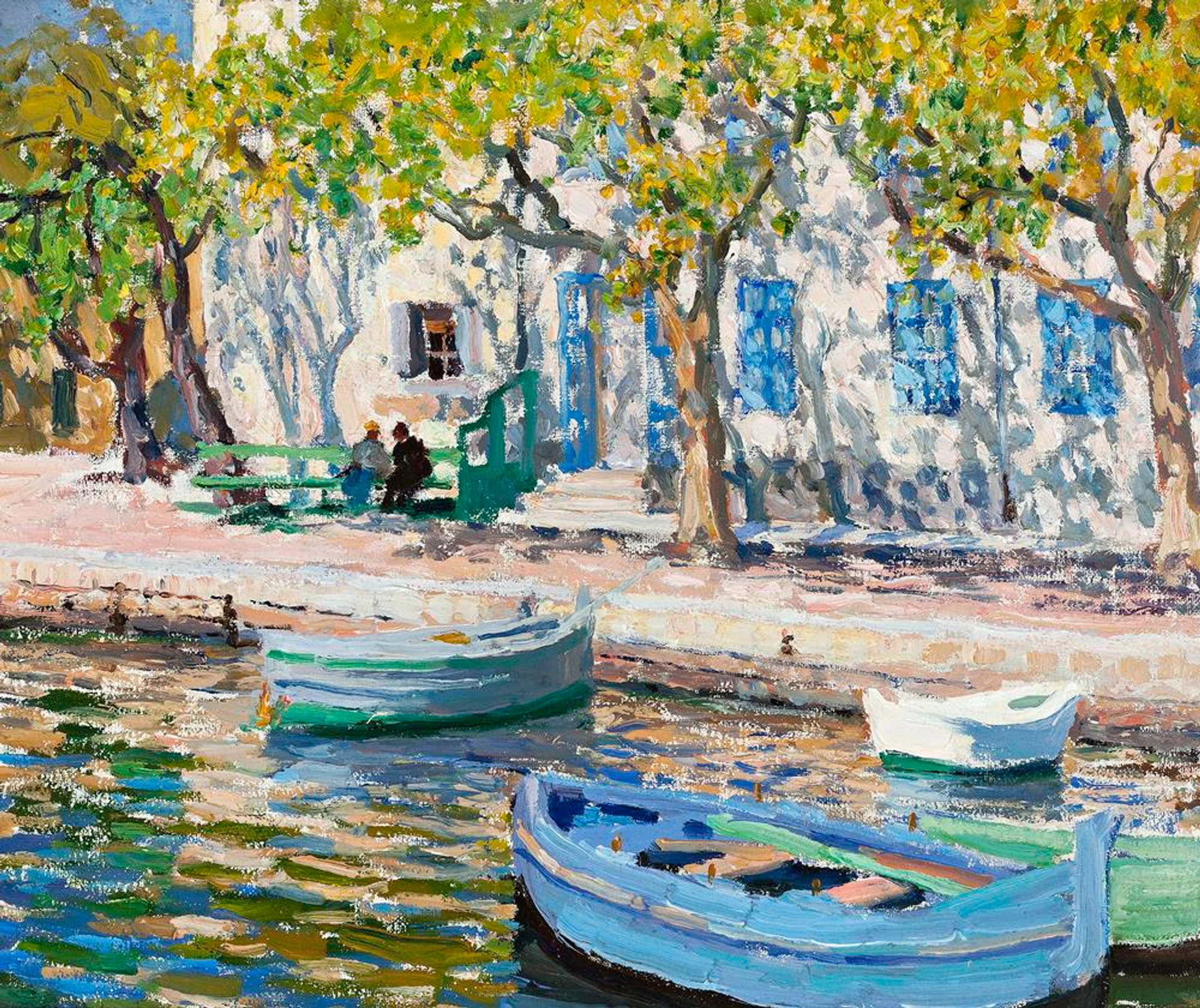 THE BLUE SHUTTERS, c.1909 – 11