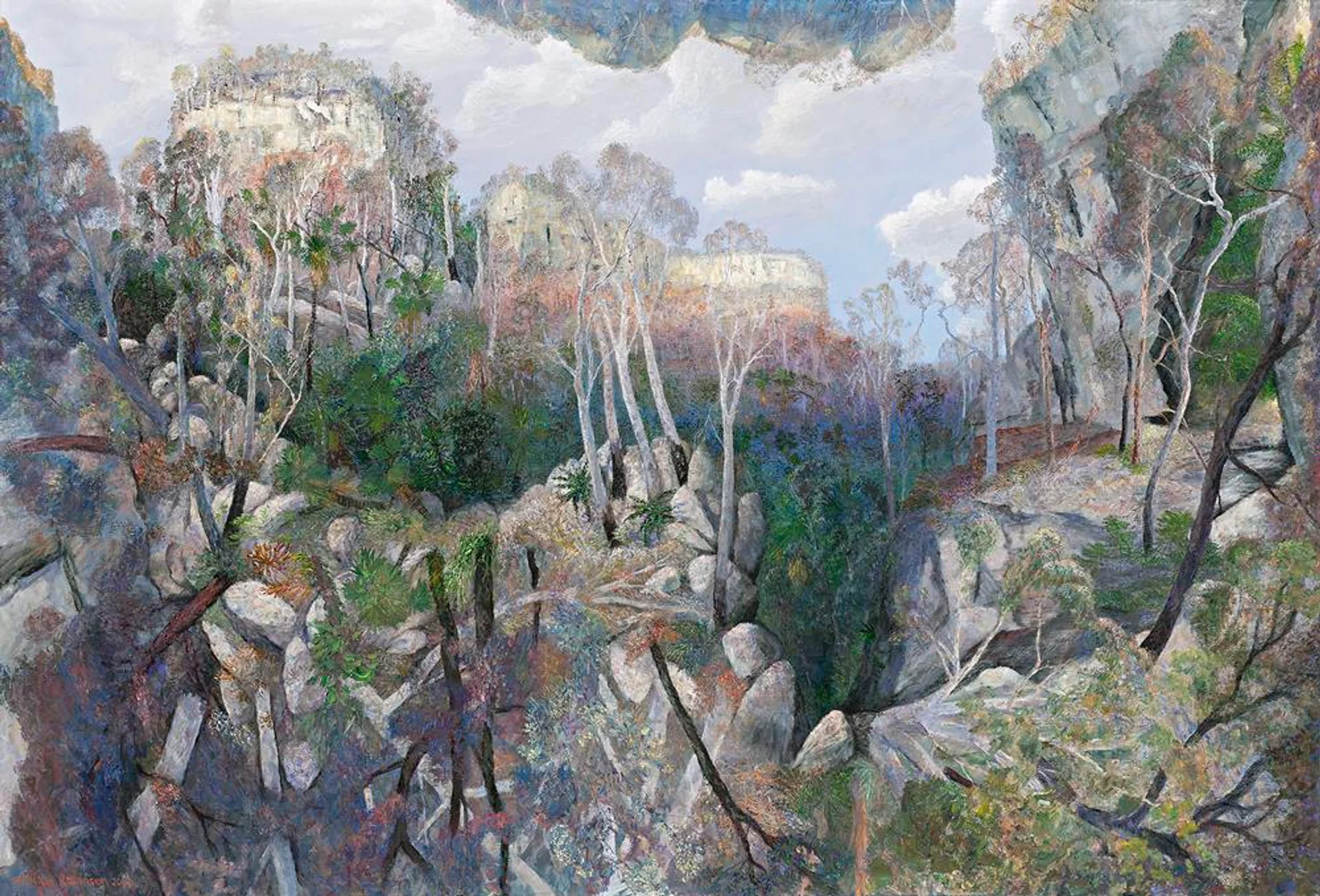 CARNARVON GORGE AFTERNOON LIGHT