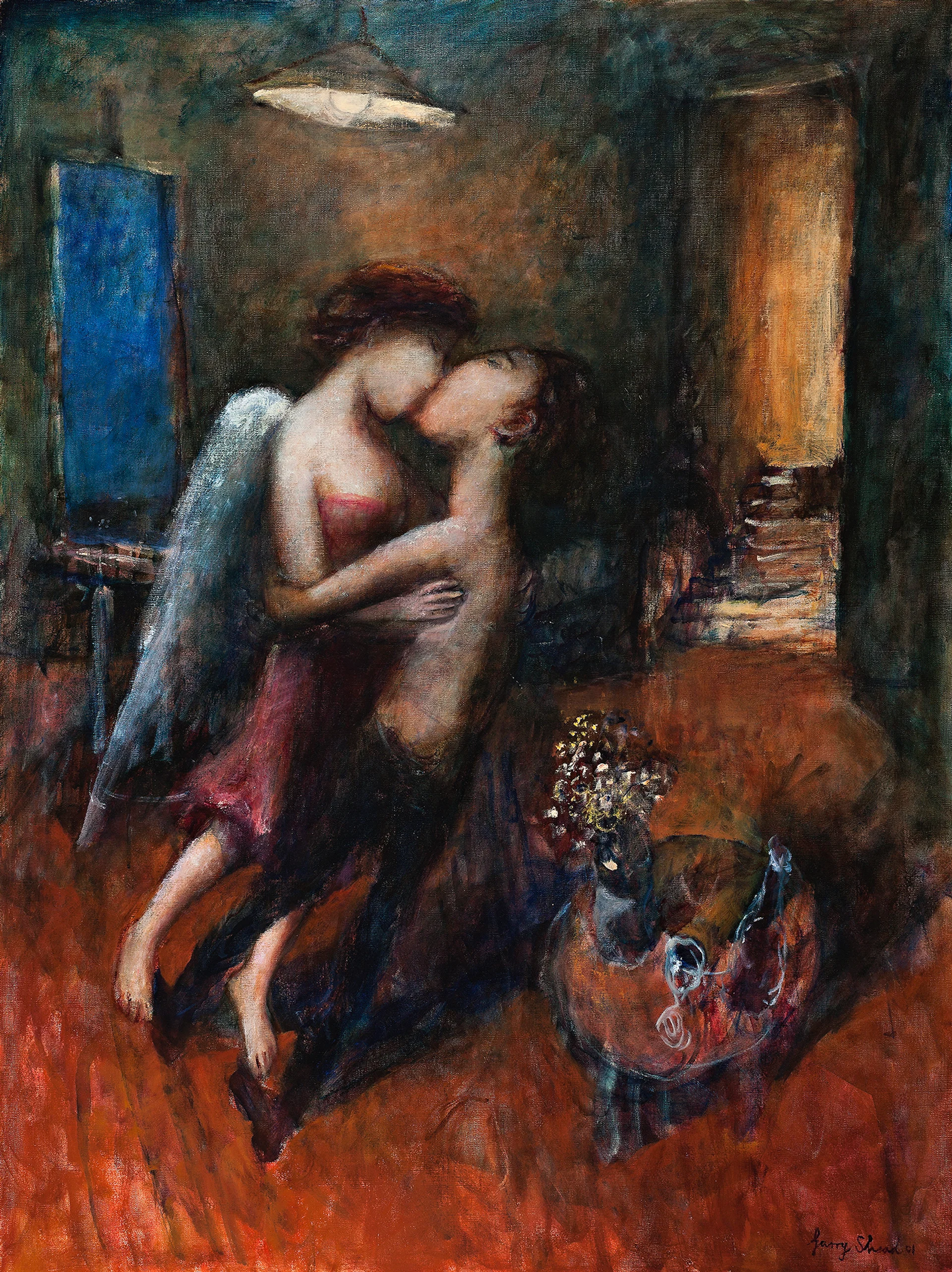 THE KISS, 2001 (FROM ARTIST AND THE MUSE SERIES)