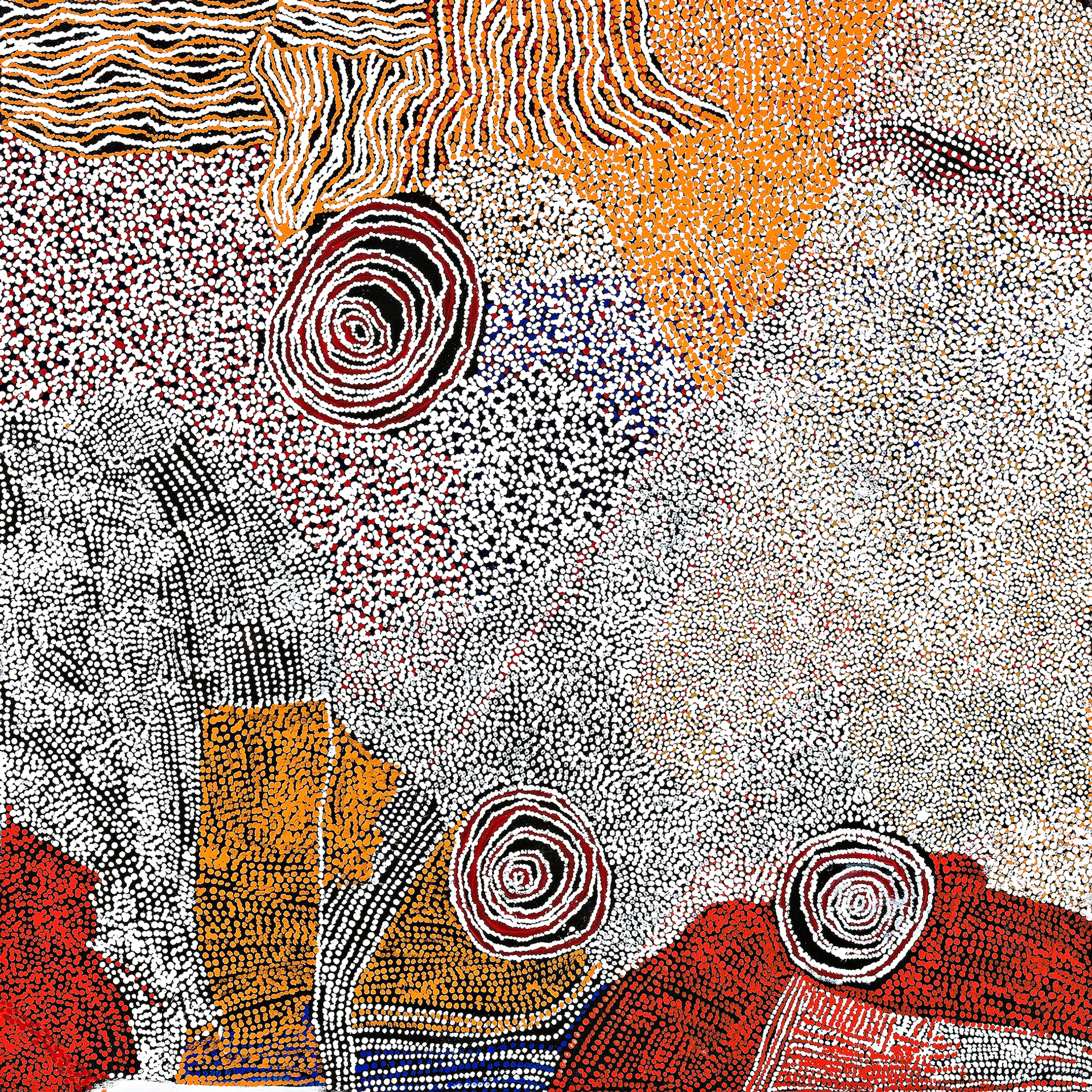 ROCKHOLES AND COUNTRY NEAR THE OLGAS