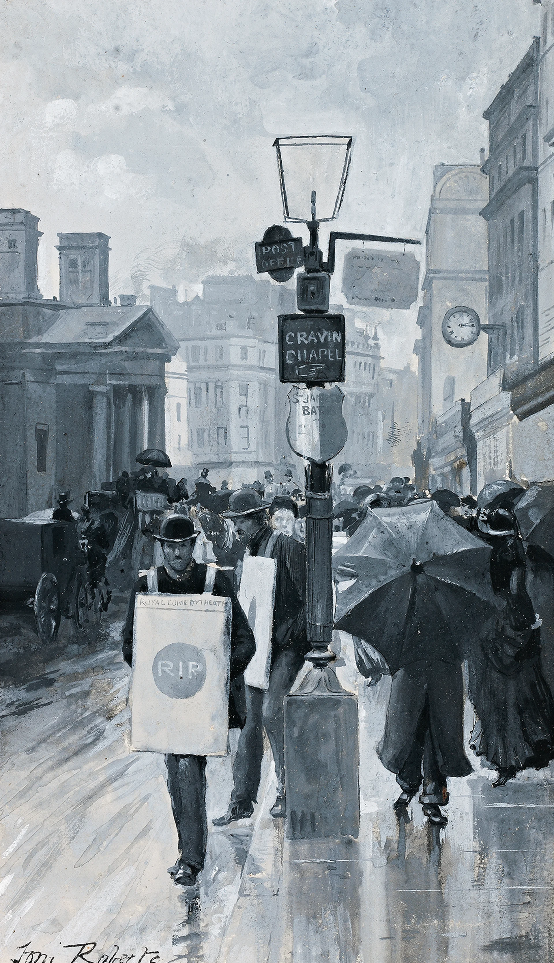 LONDON STREET SCENE