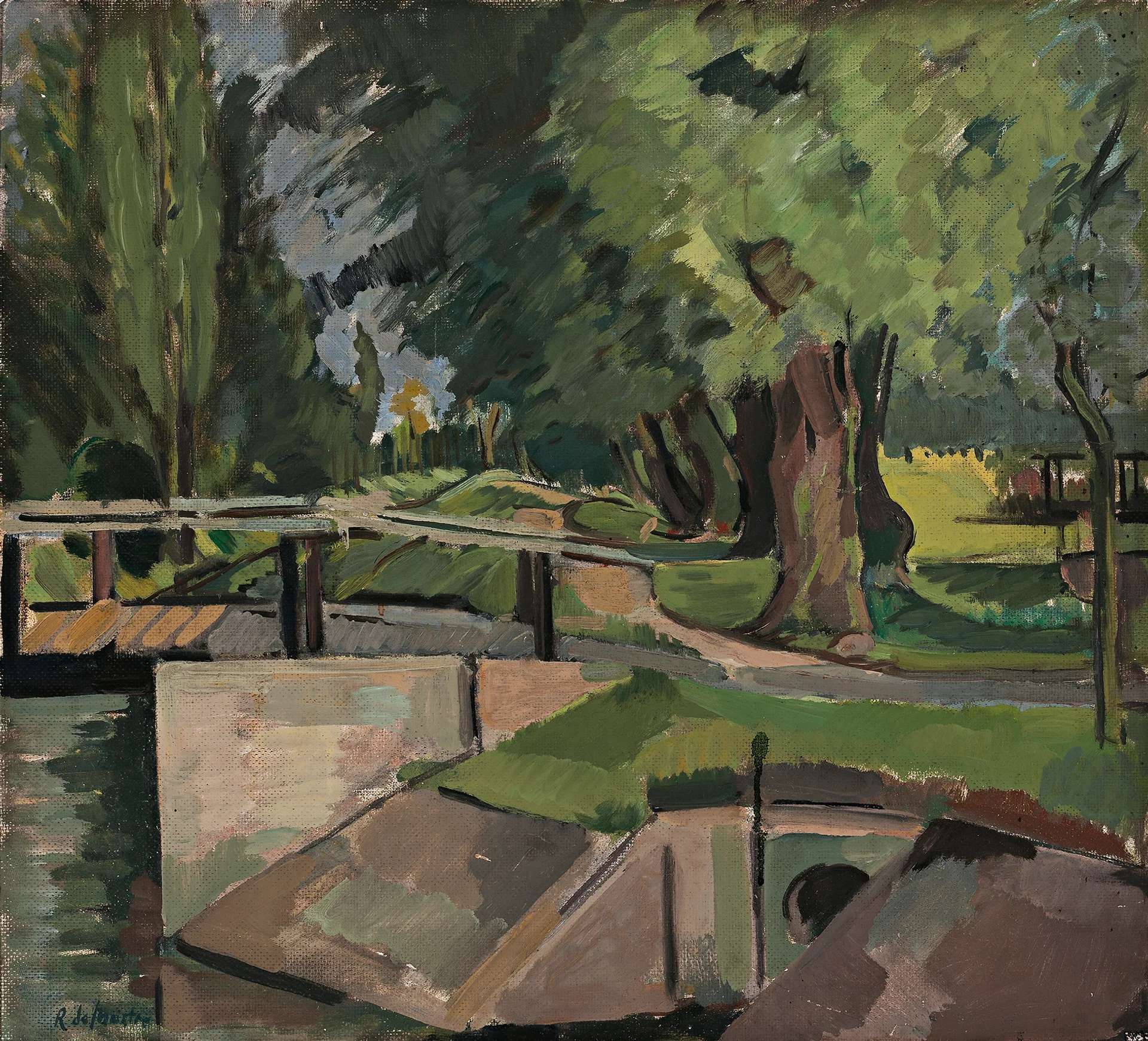 EUROPEAN CANAL AND BRIDGE