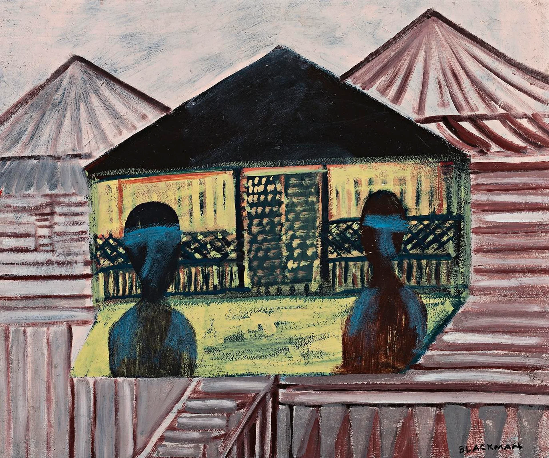 SPRING HILL WITH FIGURES