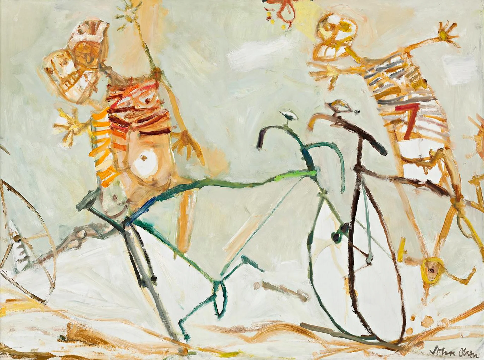 THE BICYCLE BOY’S COLLISION
