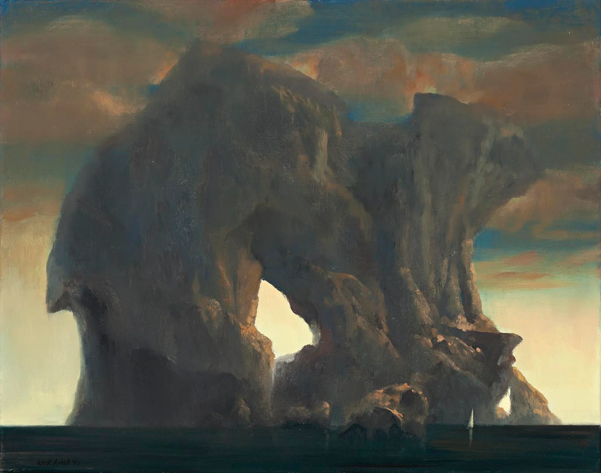 SAILING TO THE WEST (EVENING)