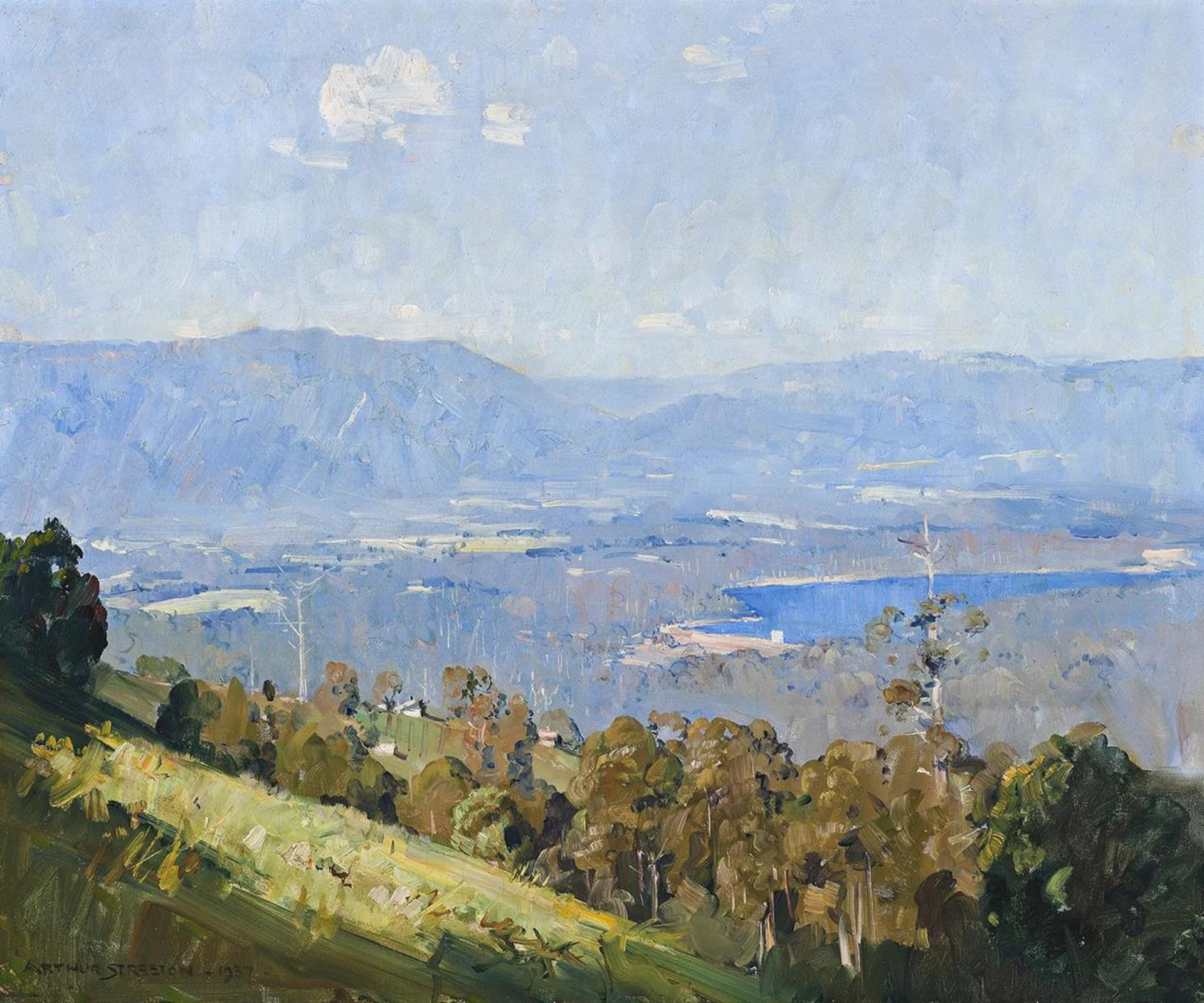 OBSERVATORY ROAD, KALORAMA PARK, LOOKING TOWARDS SILVAN