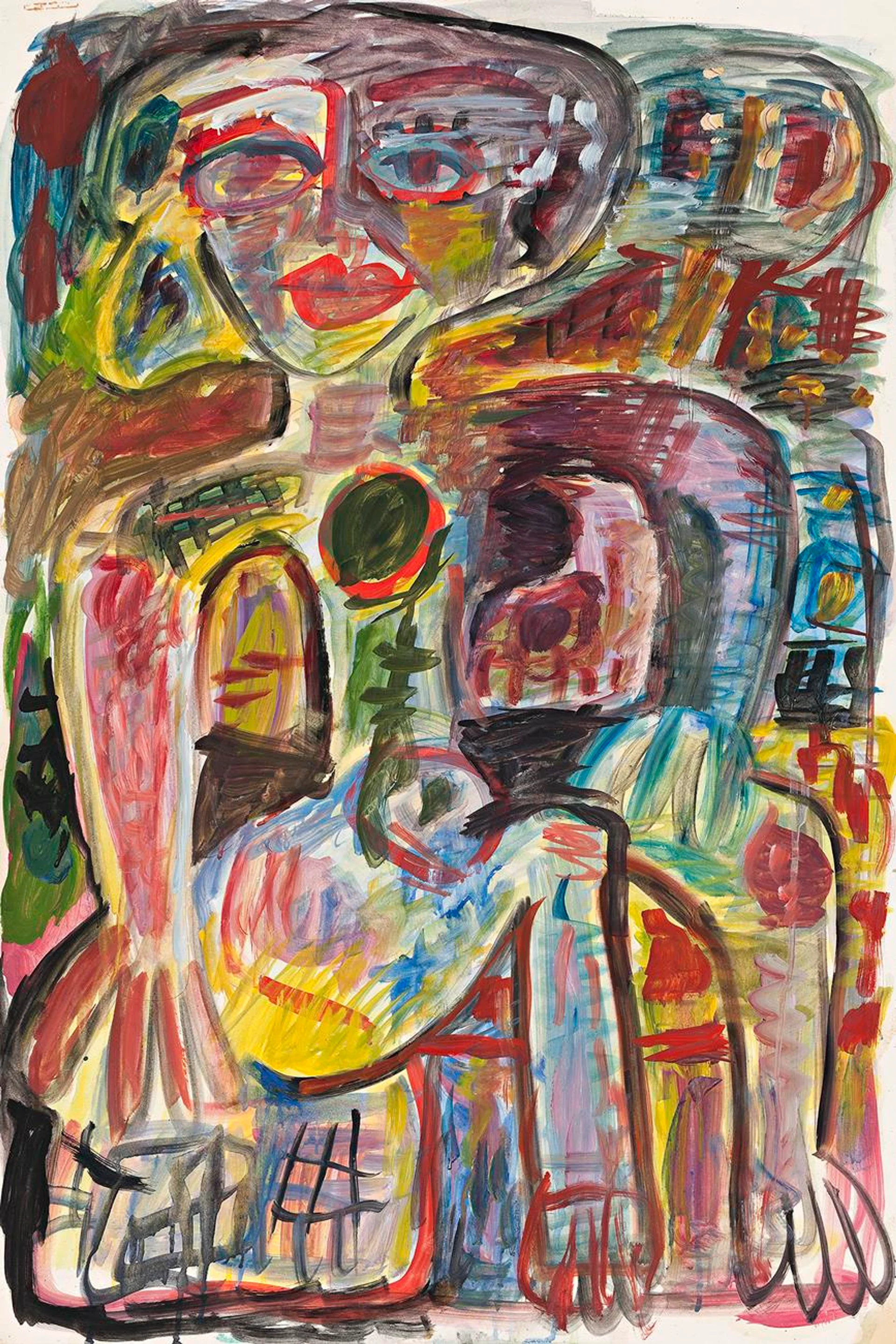 SEATED NUDE (TD1611), c.1952 – 56
