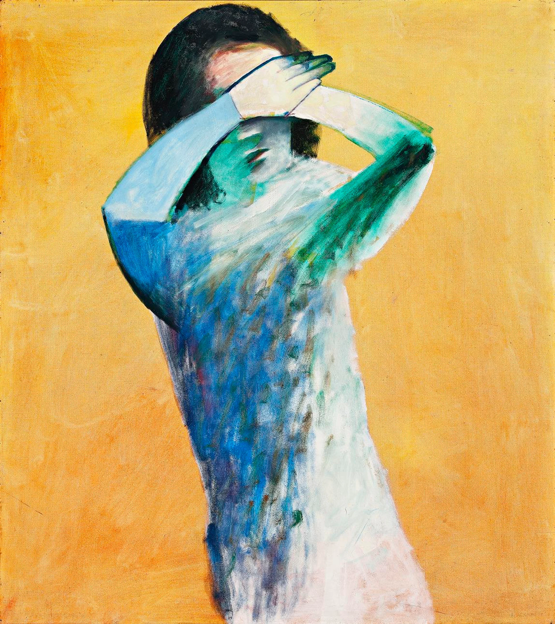 GIRL HIDING