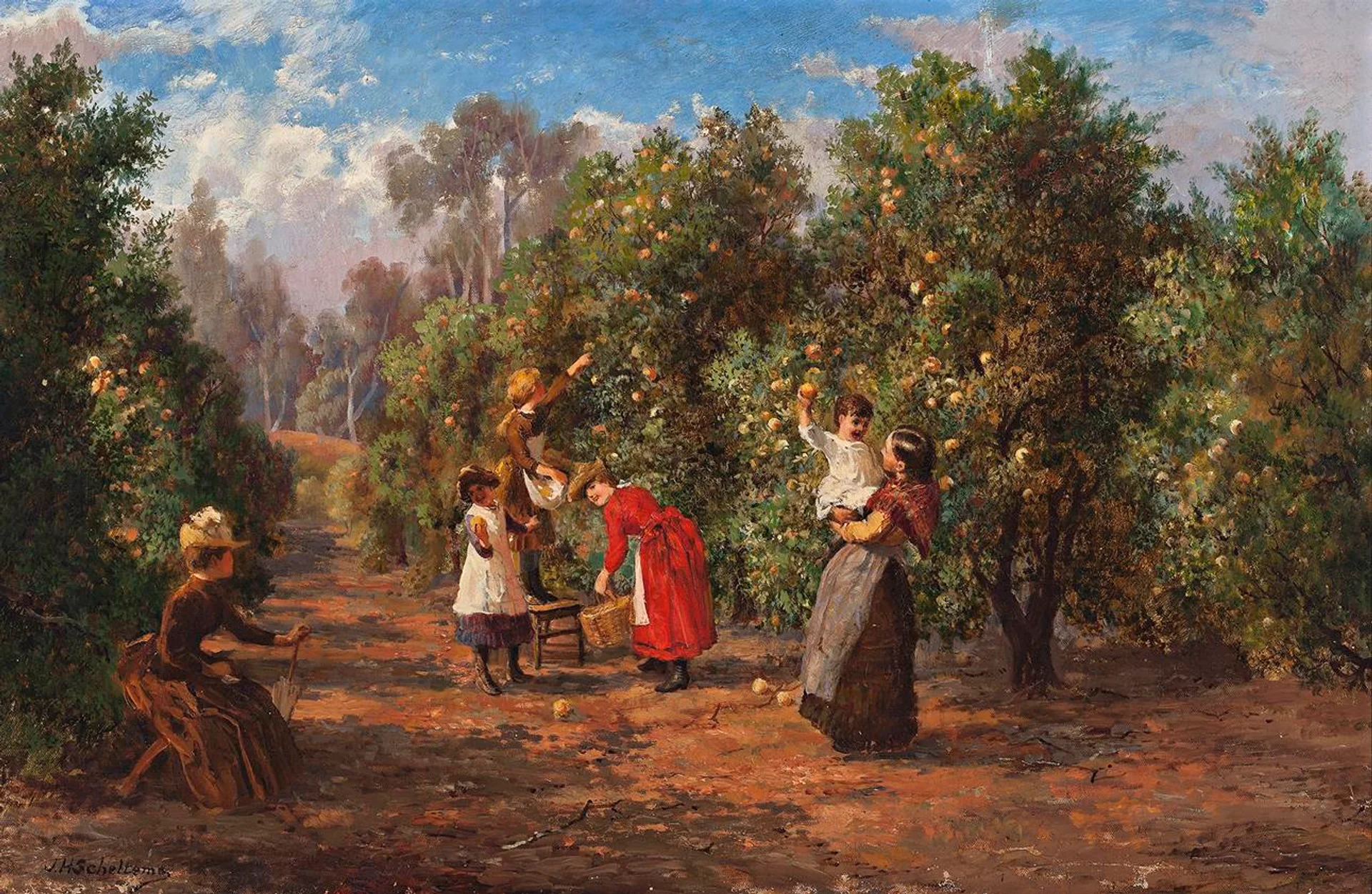 PICKING FRUIT