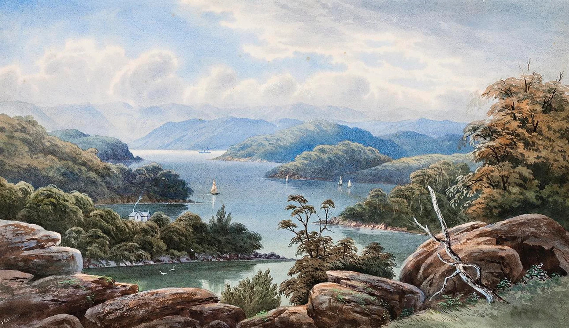 MARLBOROUGH SOUNDS (PELORUS SOUND), NEW ZEALAND